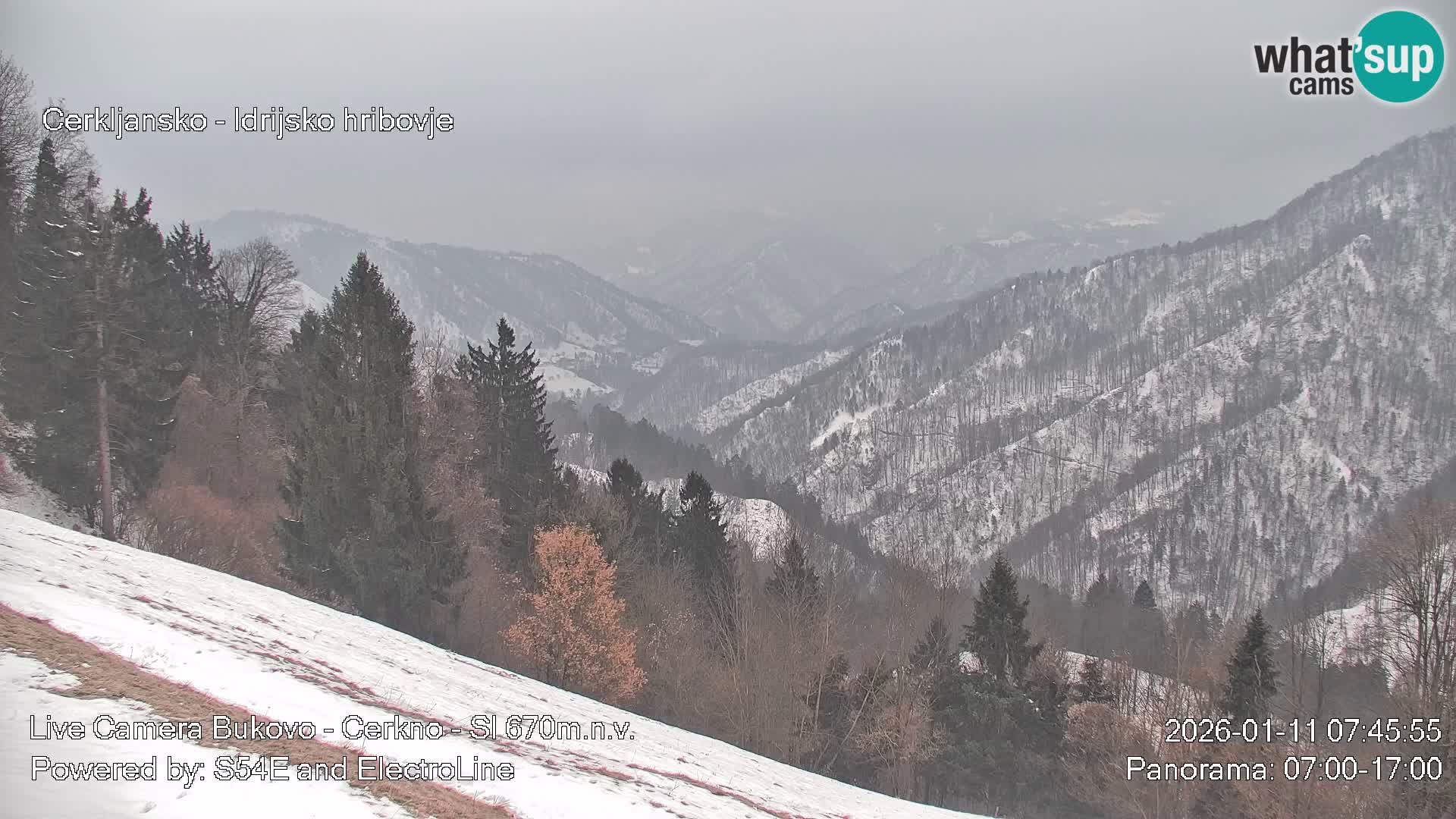 Webcam Bukovo – Baška grapa | Cerkno | Slovenia