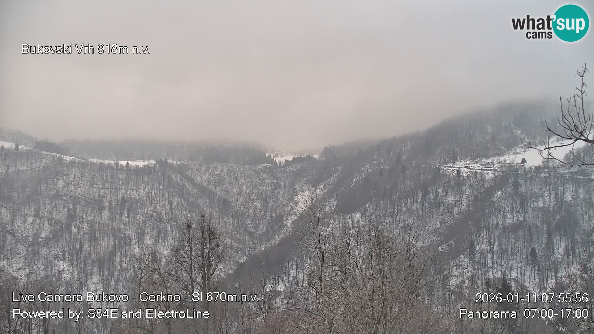 Webcam Bukovo – Baška grapa | Cerkno | Slovenia