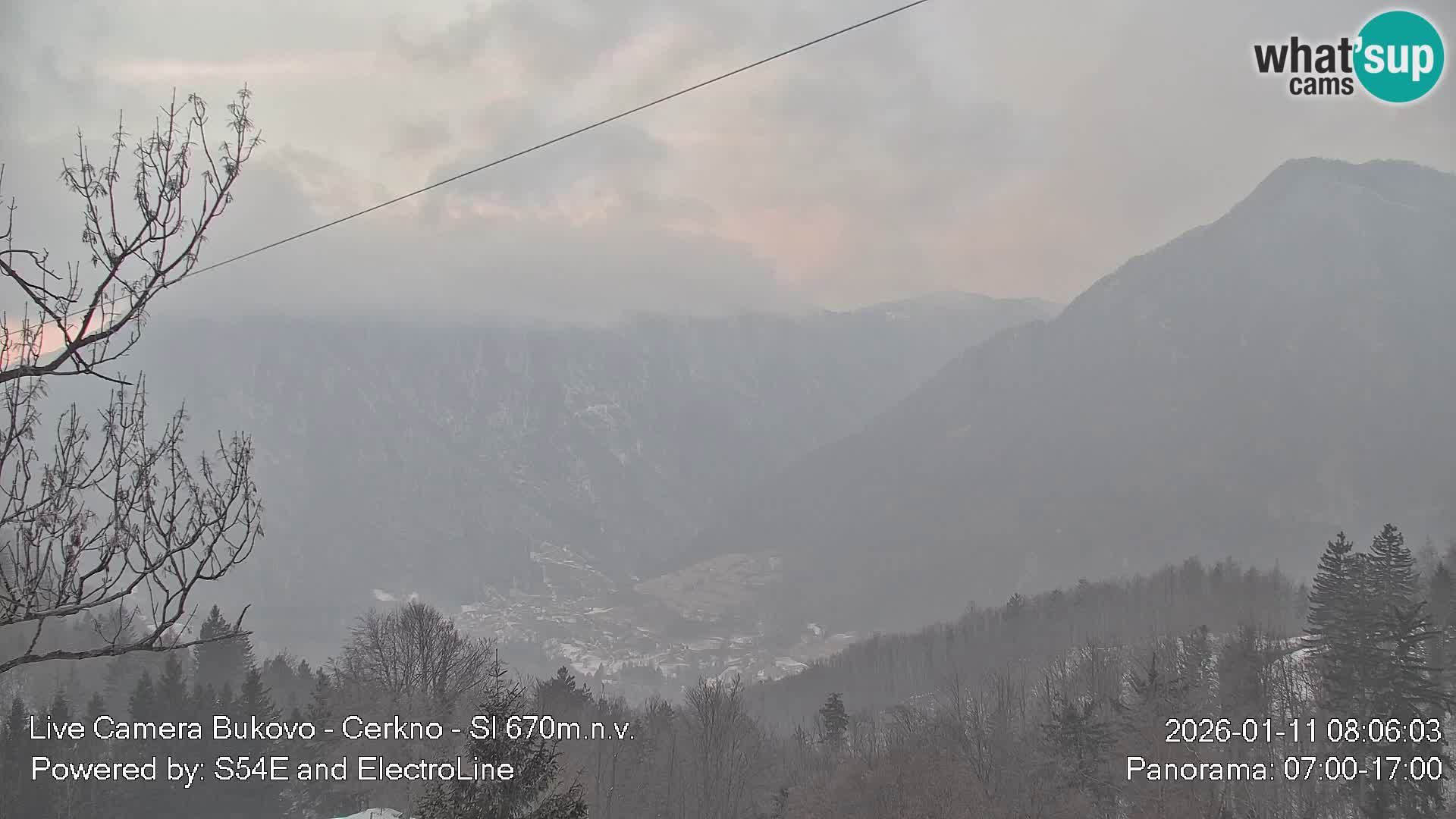 Webcam Bukovo – Baška grapa | Cerkno | Slovenia