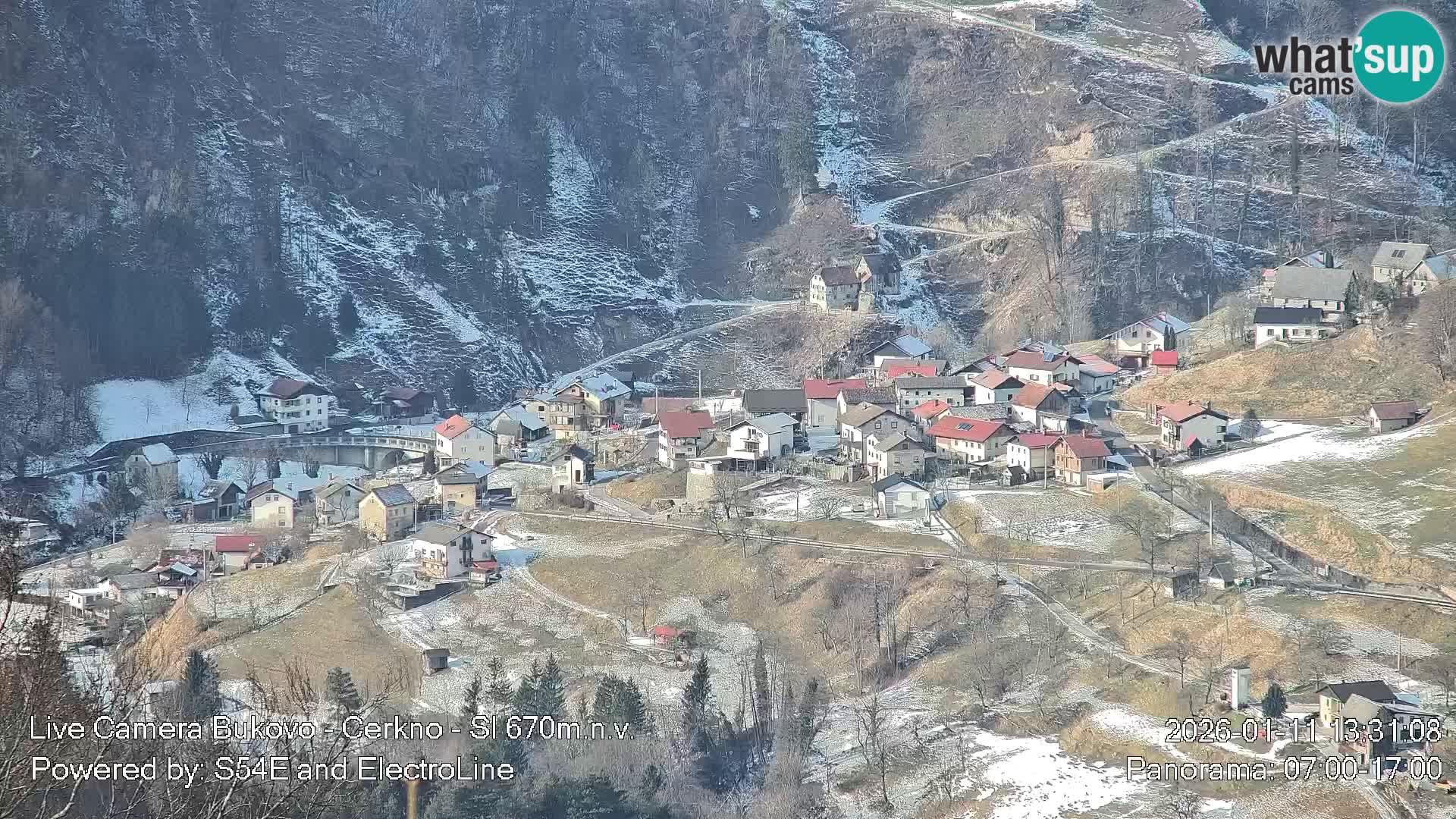 Bukovo Webcam – Baška grapa | Cerkno | Slowenien