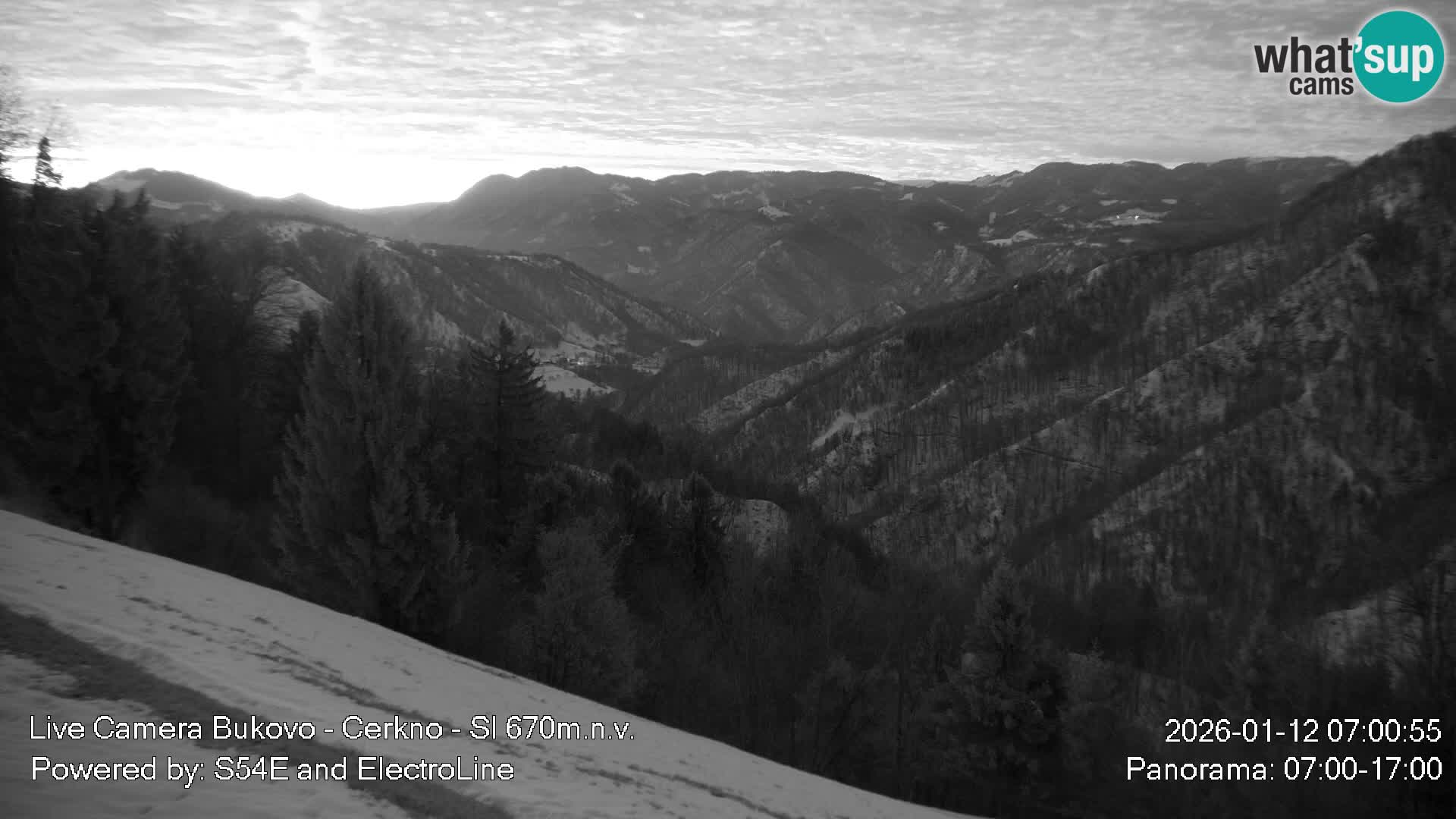 Webcam Bukovo – Baška grapa | Cerkno | Slovenia