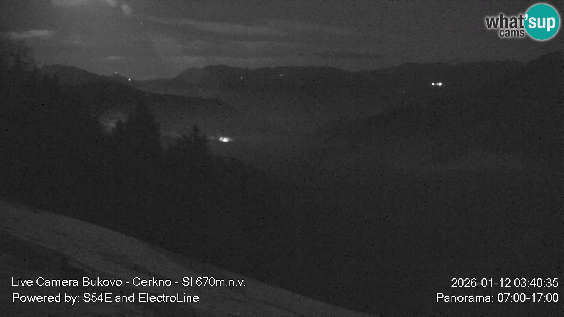Webcam Bukovo – Baška grapa | Cerkno | Slovénie