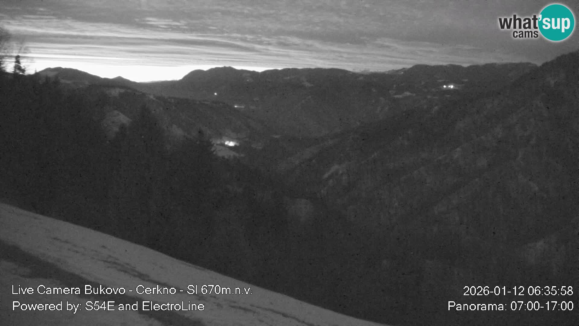 Webcam Bukovo – Baška grapa | Cerkno | Slovenia