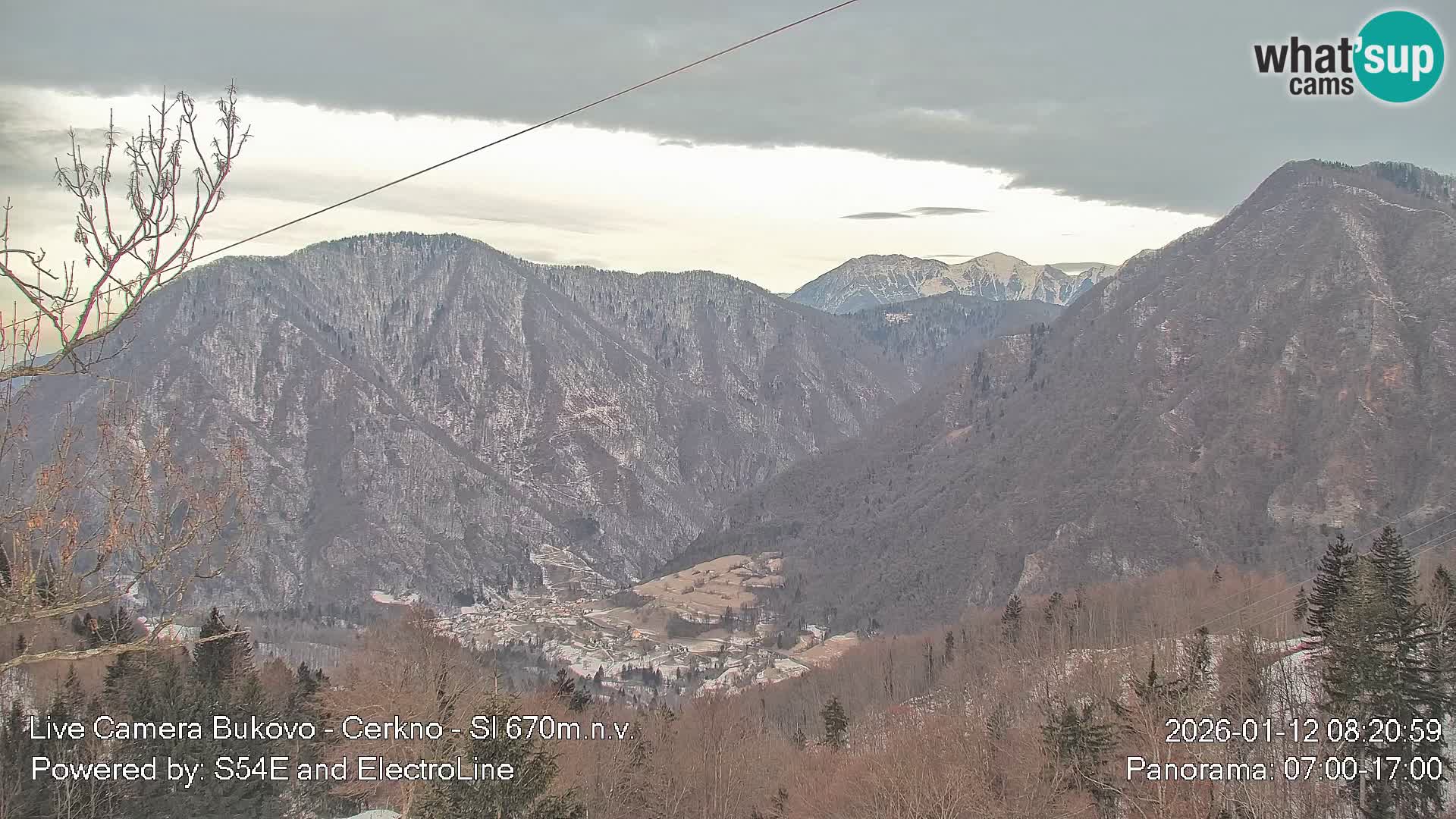 Webcam Bukovo – Baška grapa | Cerkno | Slovenia