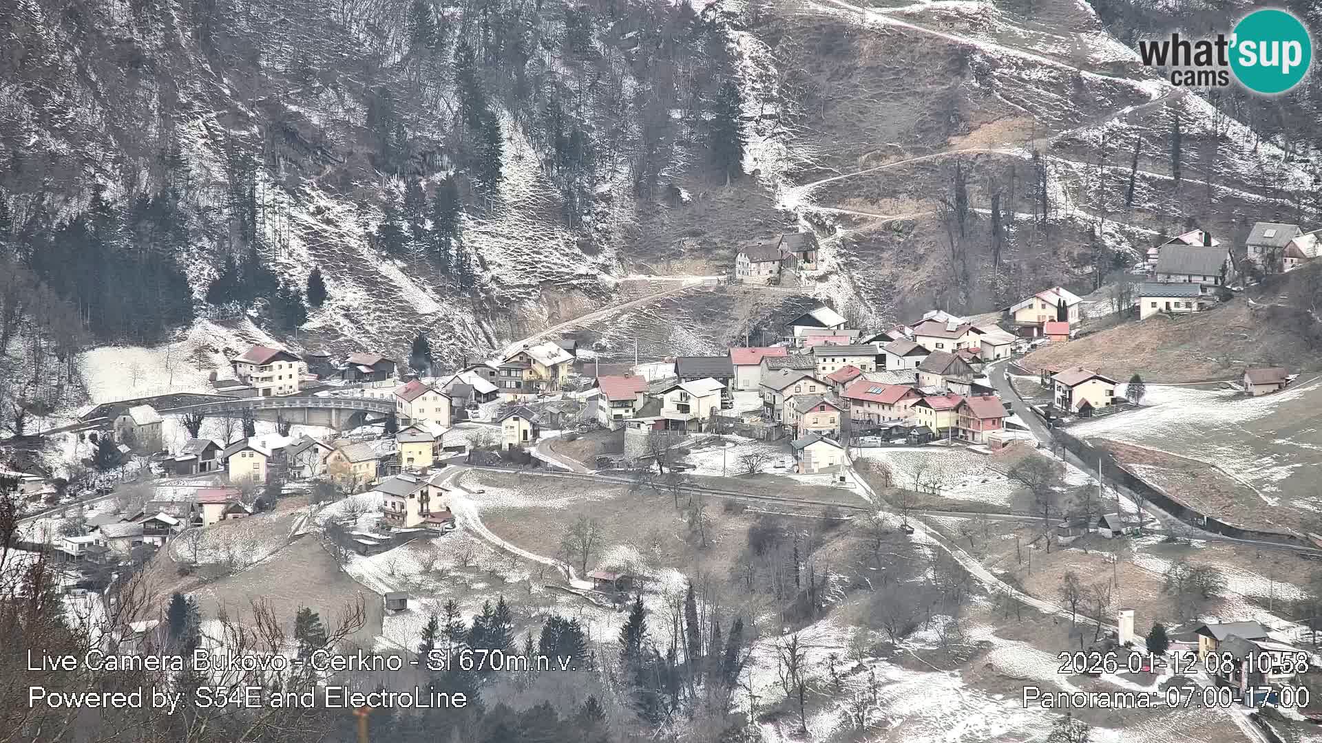 Bukovo Webcam – Baška grapa | Cerkno | Slowenien