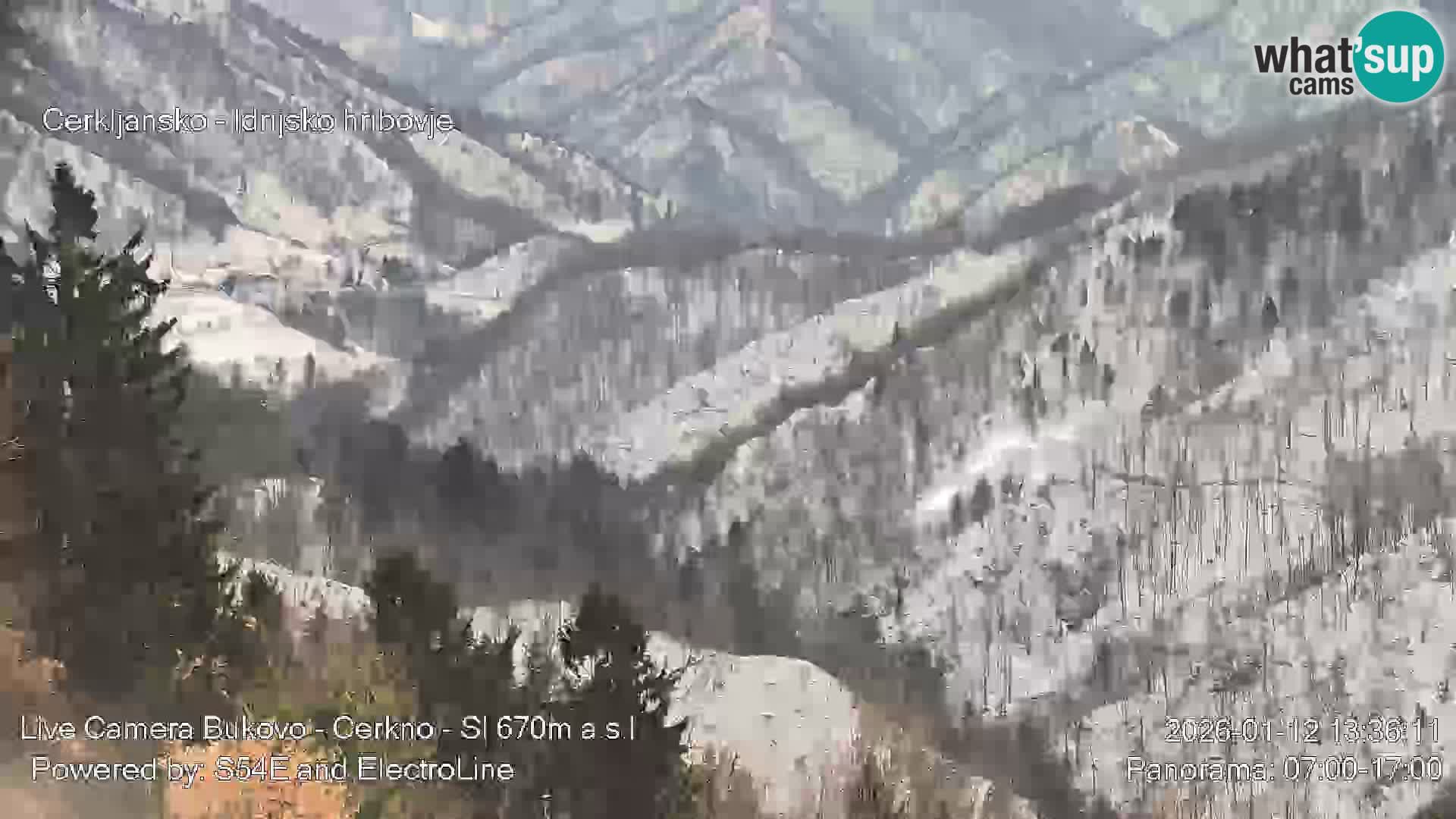 Webcam Bukovo – Baška grapa | Cerkno | Slovenia