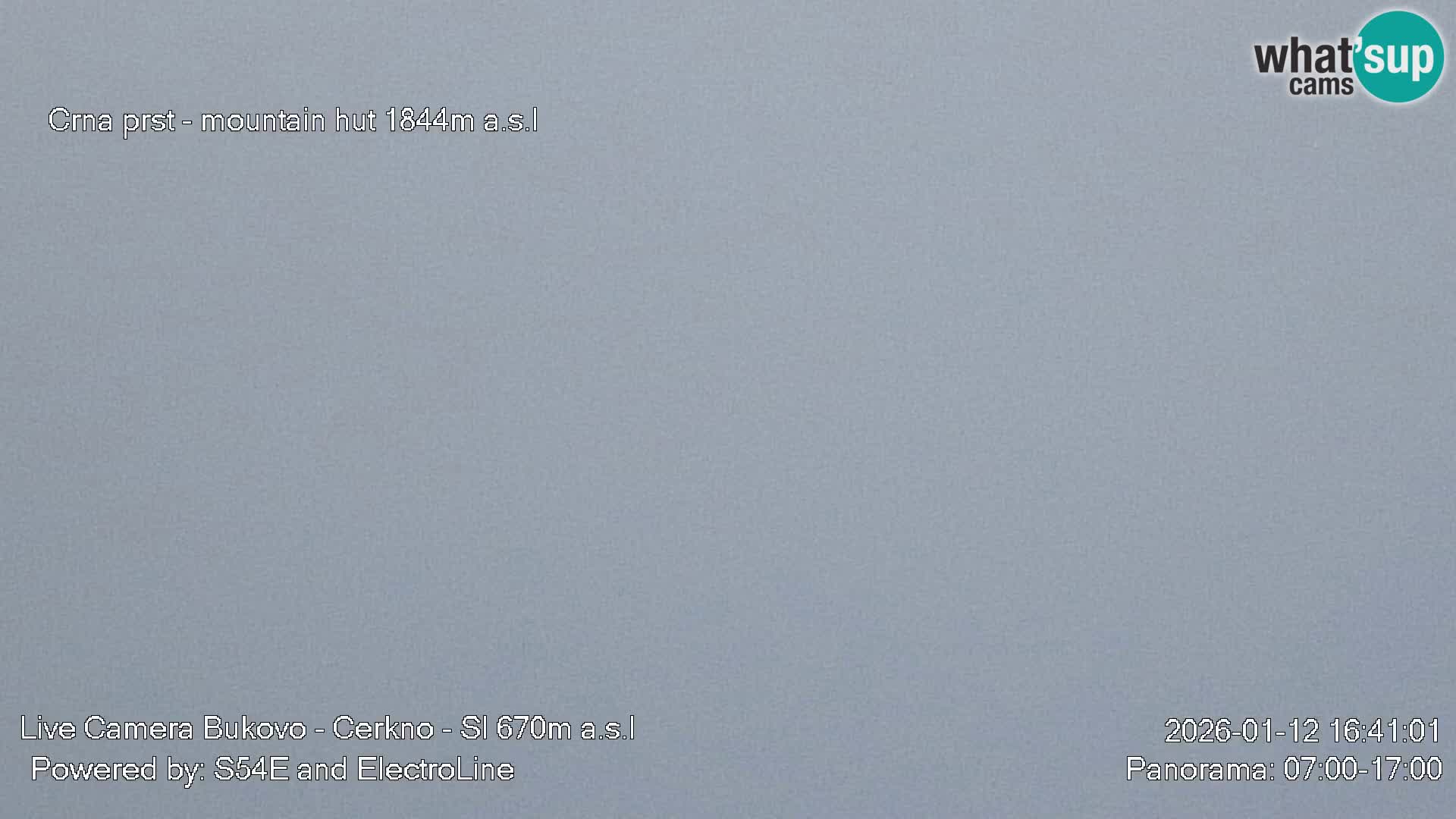 Webcam Bukovo – Baška grapa | Cerkno | Slovénie