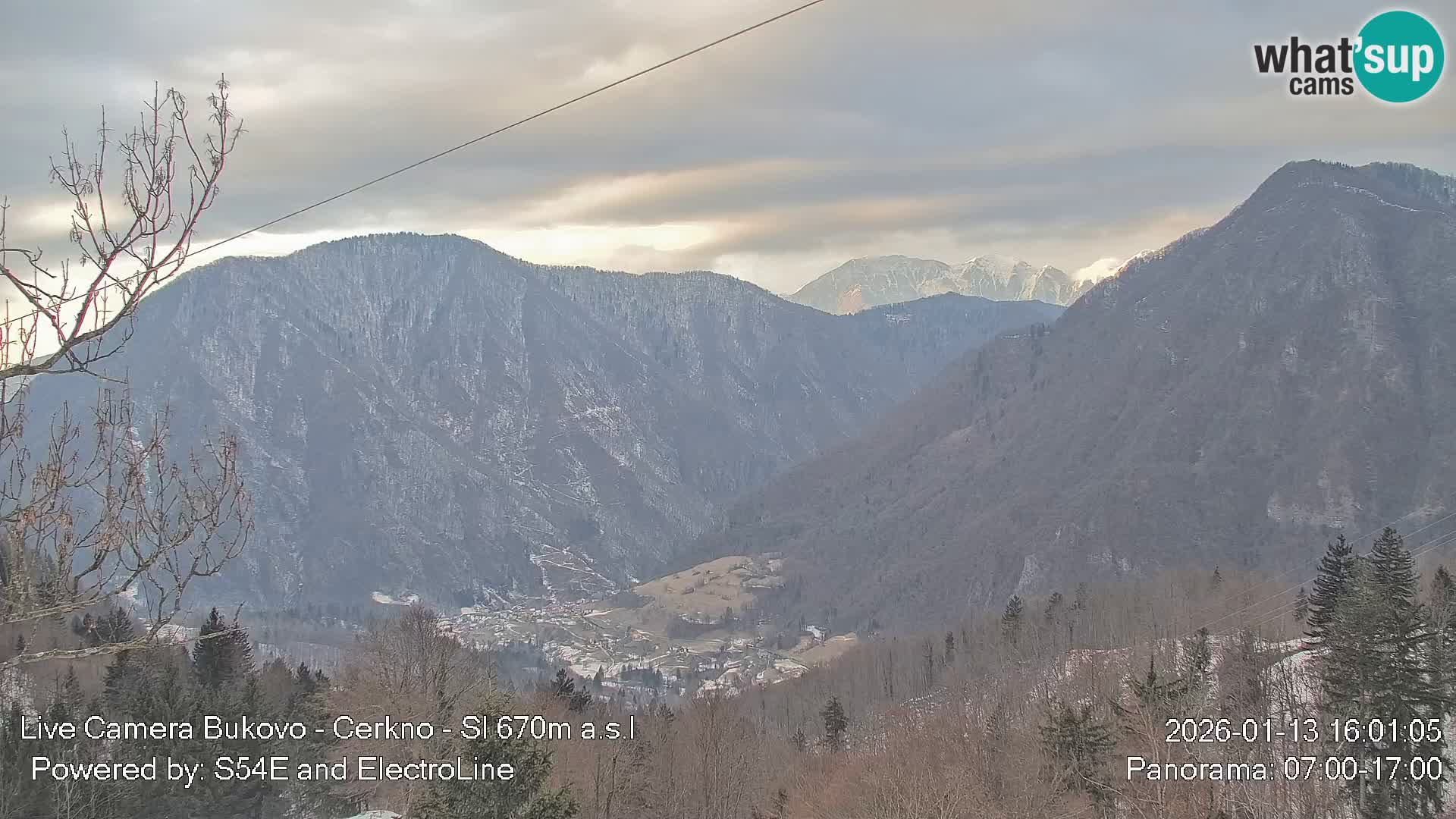Webcam Bukovo – Baška grapa | Cerkno | Slovenia