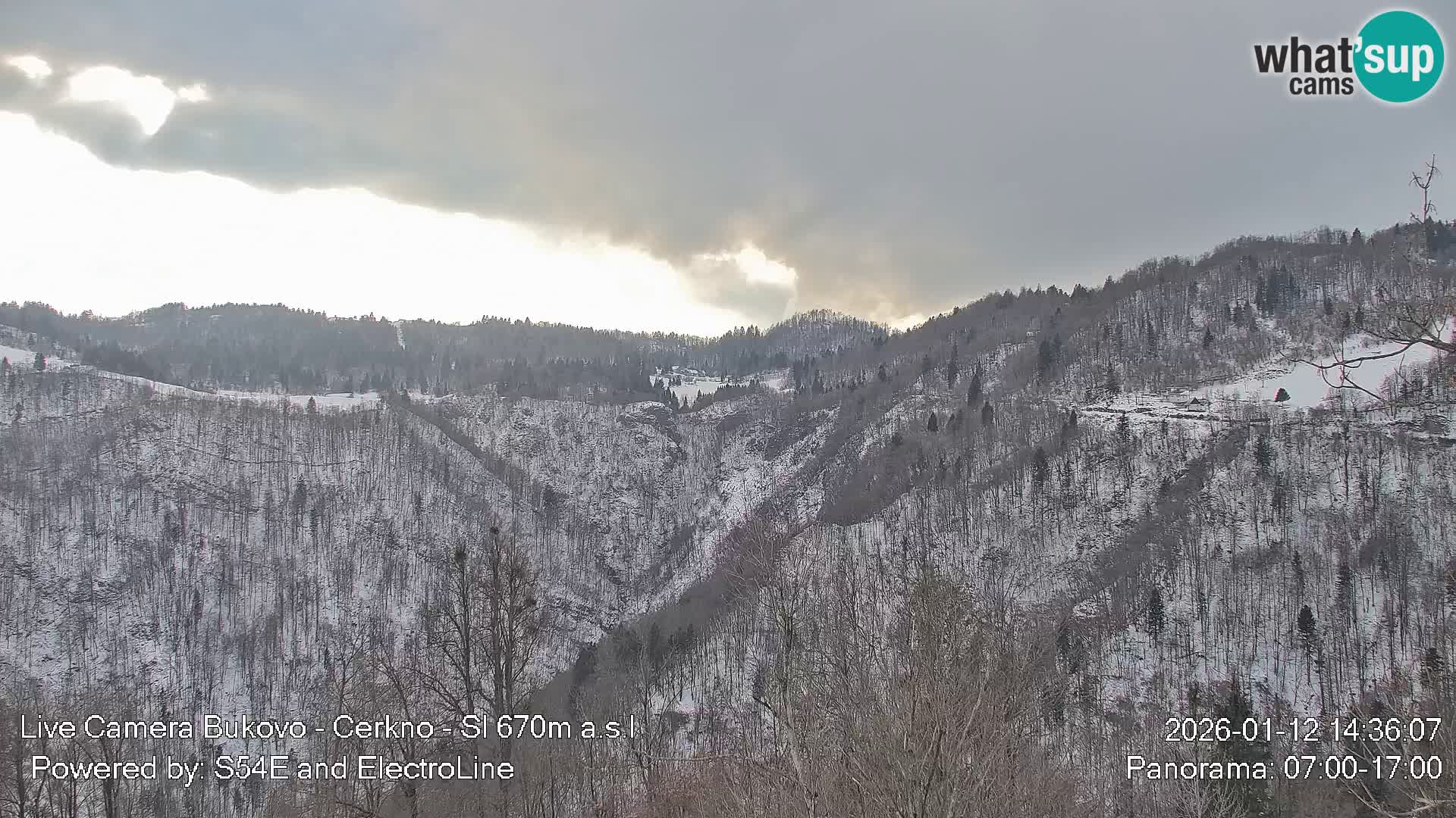 Webcam Bukovo – Baška grapa | Cerkno | Slovenia