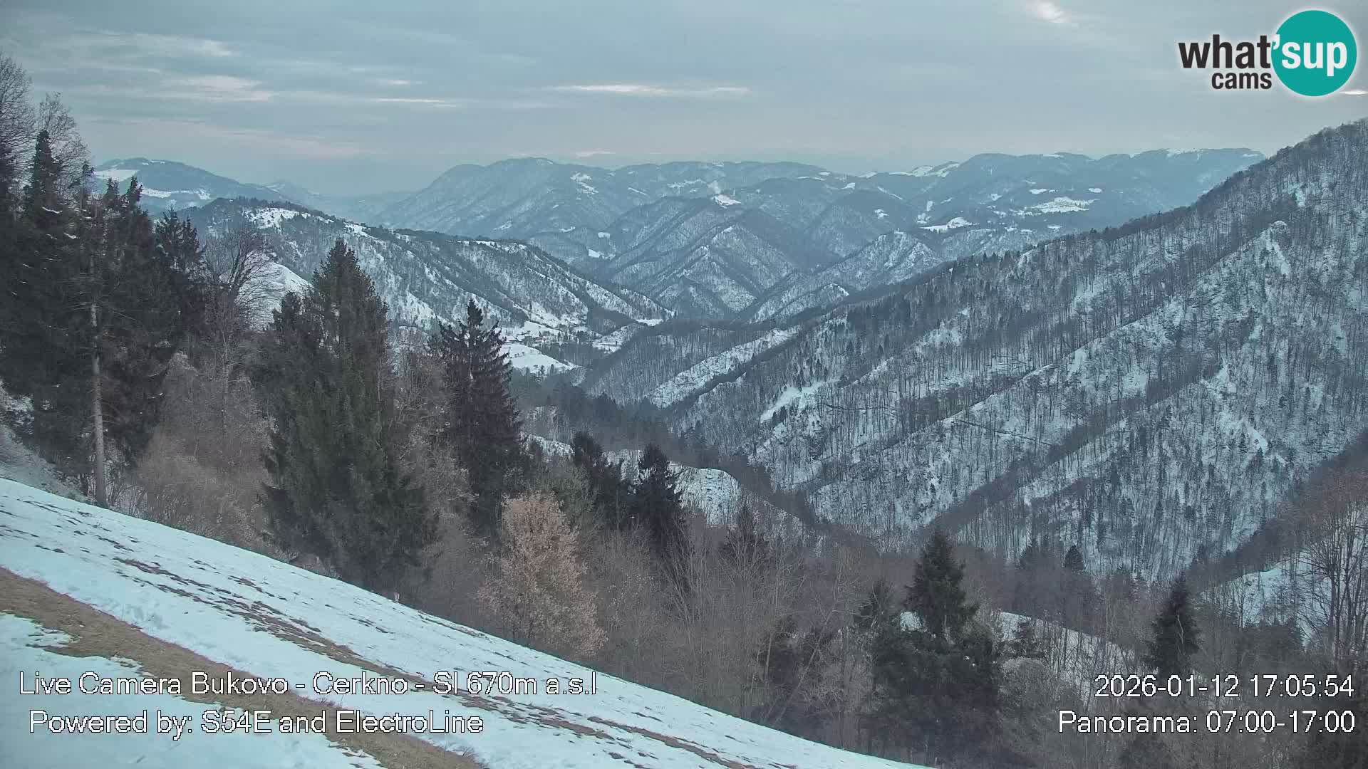 Webcam Bukovo – Baška grapa | Cerkno | Slovenia