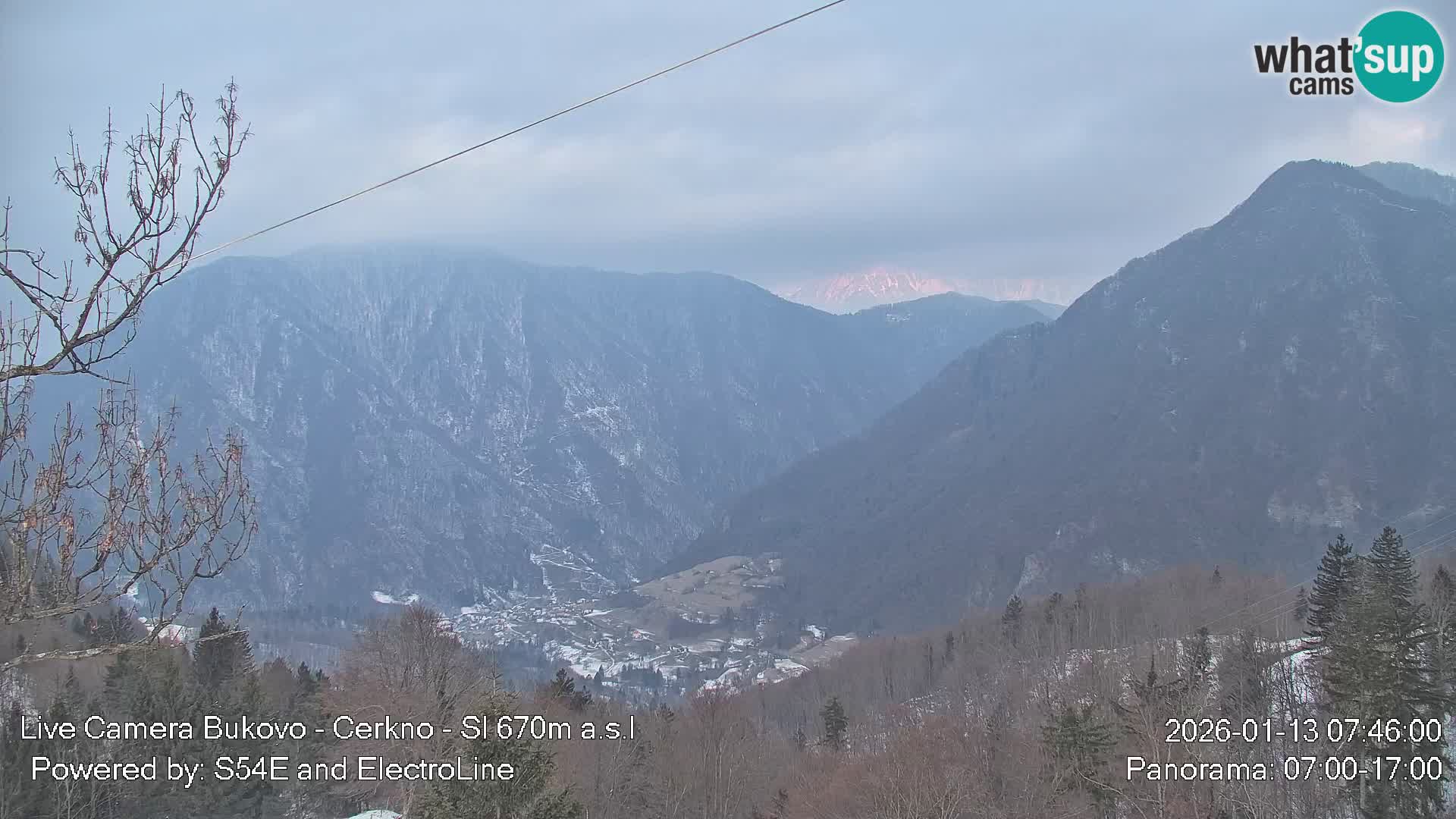 Webcam Bukovo – Baška grapa | Cerkno | Slovenia