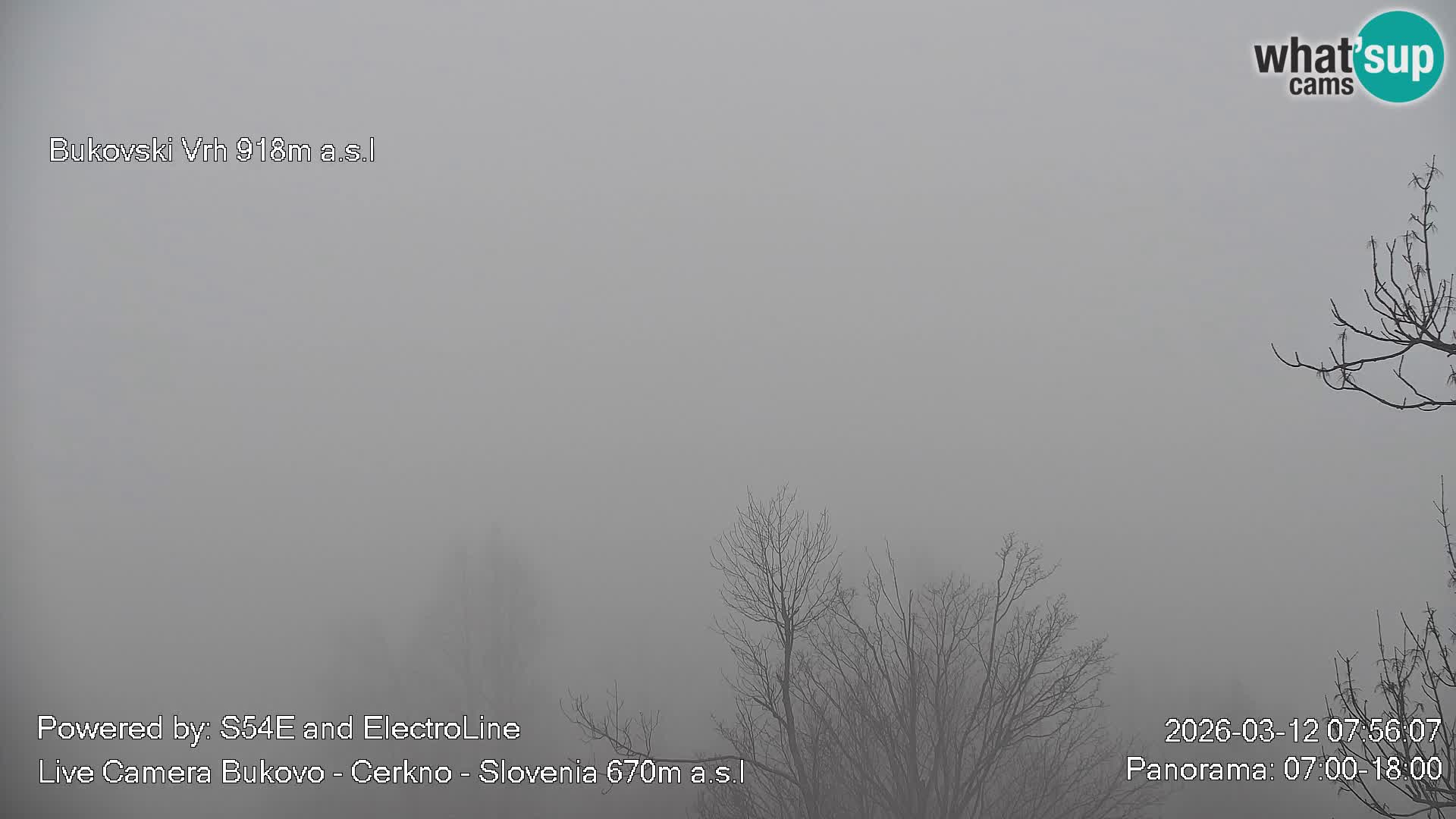 Webcam Bukovo – Baška grapa | Cerkno | Slovenia