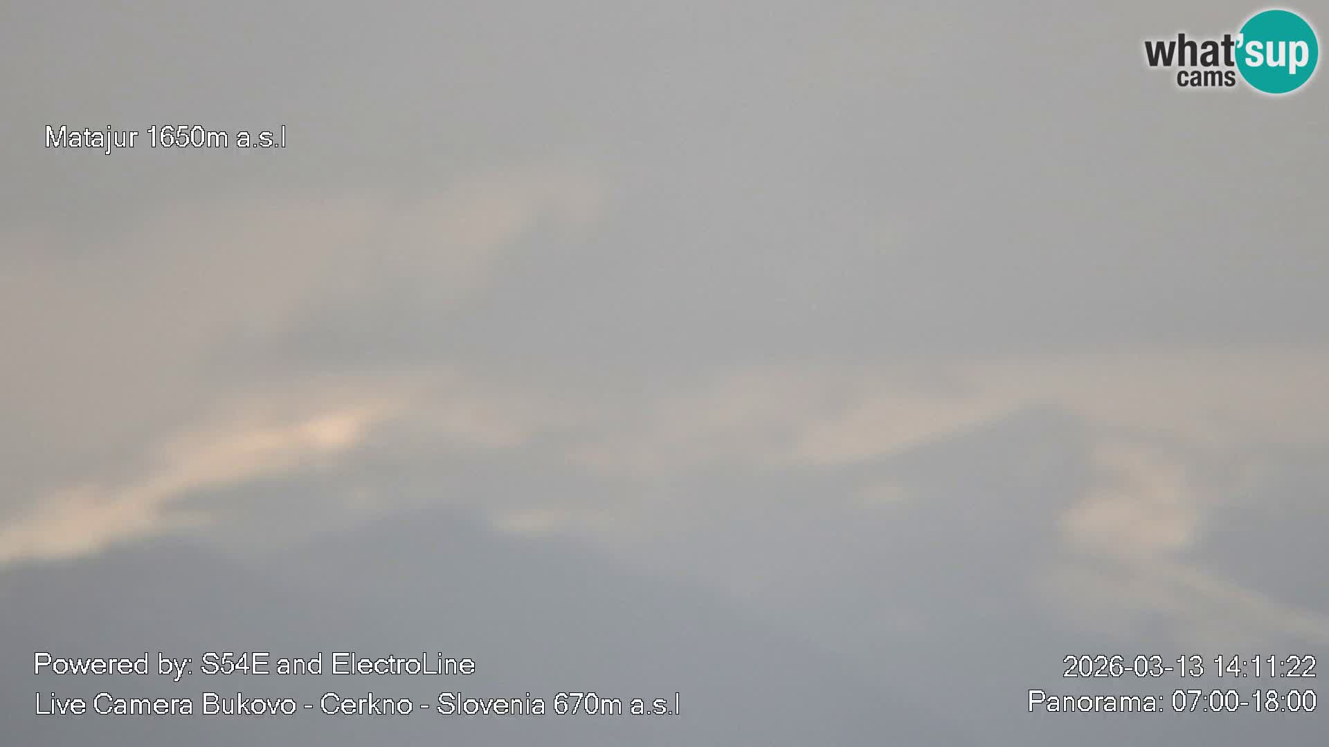 Web kamera Bukovo – Baška grapa | Cerkno | Slovenija