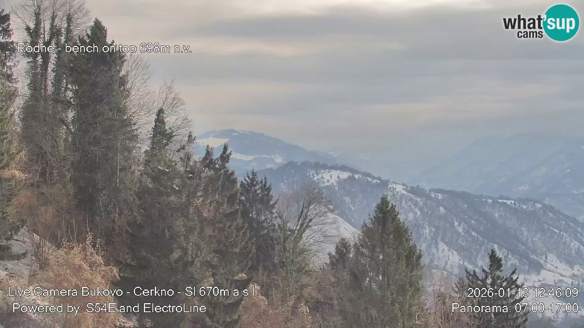 Webcam en vivo Bukovo – Baška grapa | Cerkno | Eslovenia