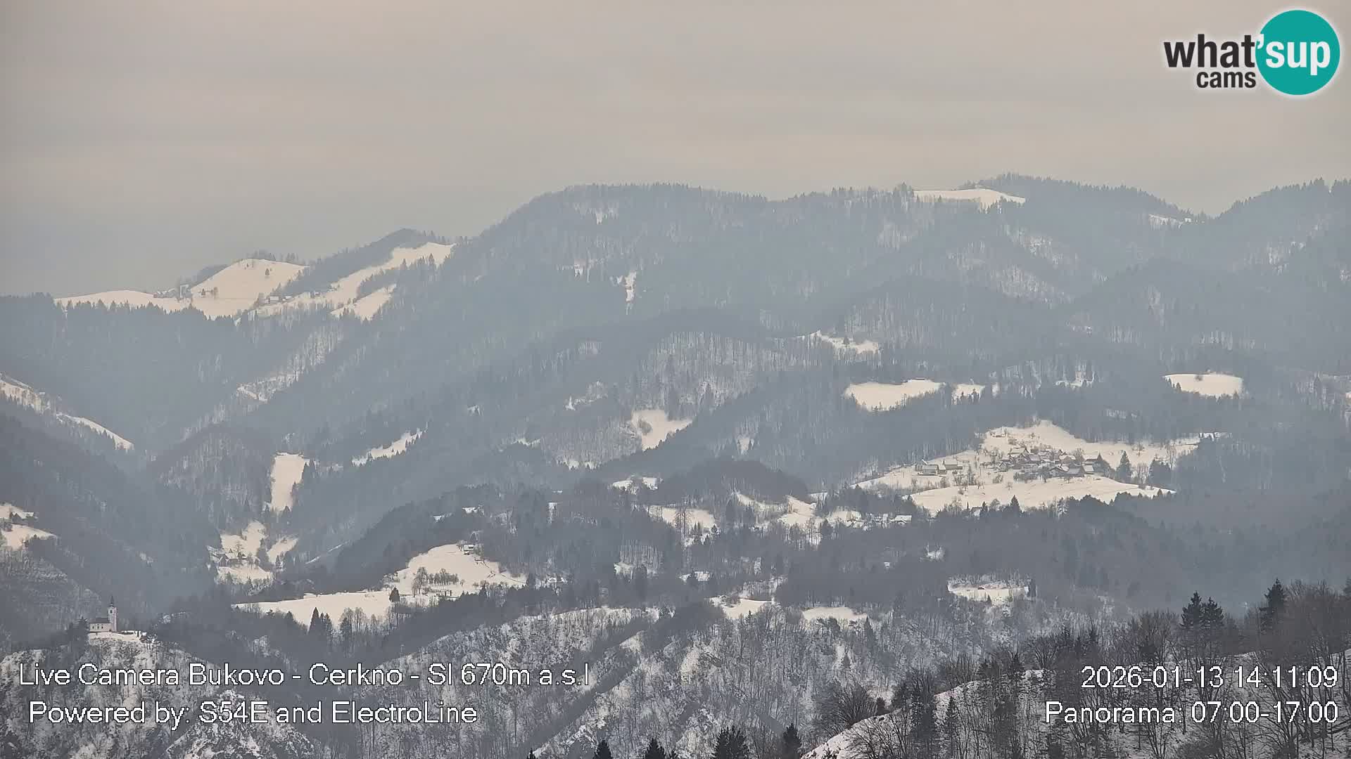 Webcam Bukovo – Baška grapa | Cerkno | Slovenia
