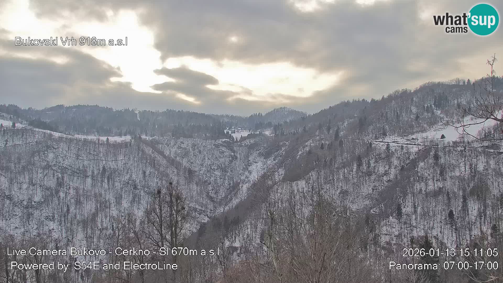 Webcam en vivo Bukovo – Baška grapa | Cerkno | Eslovenia