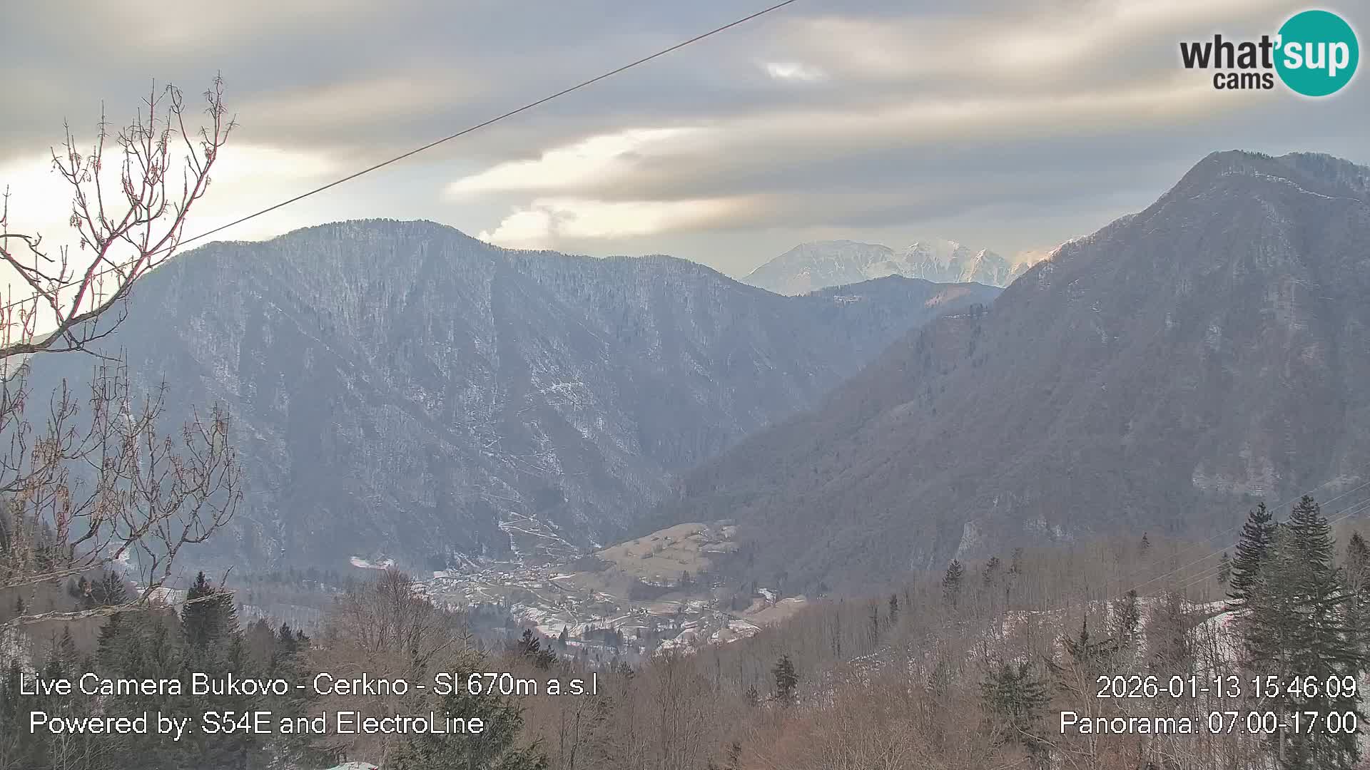 Webcam Bukovo – Baška grapa | Cerkno | Slovenia