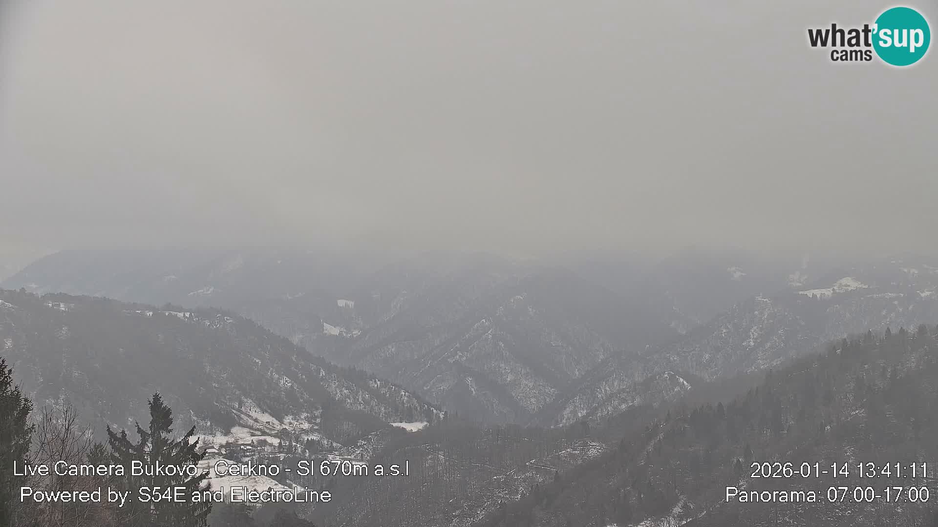Webcam en vivo Bukovo – Baška grapa | Cerkno | Eslovenia