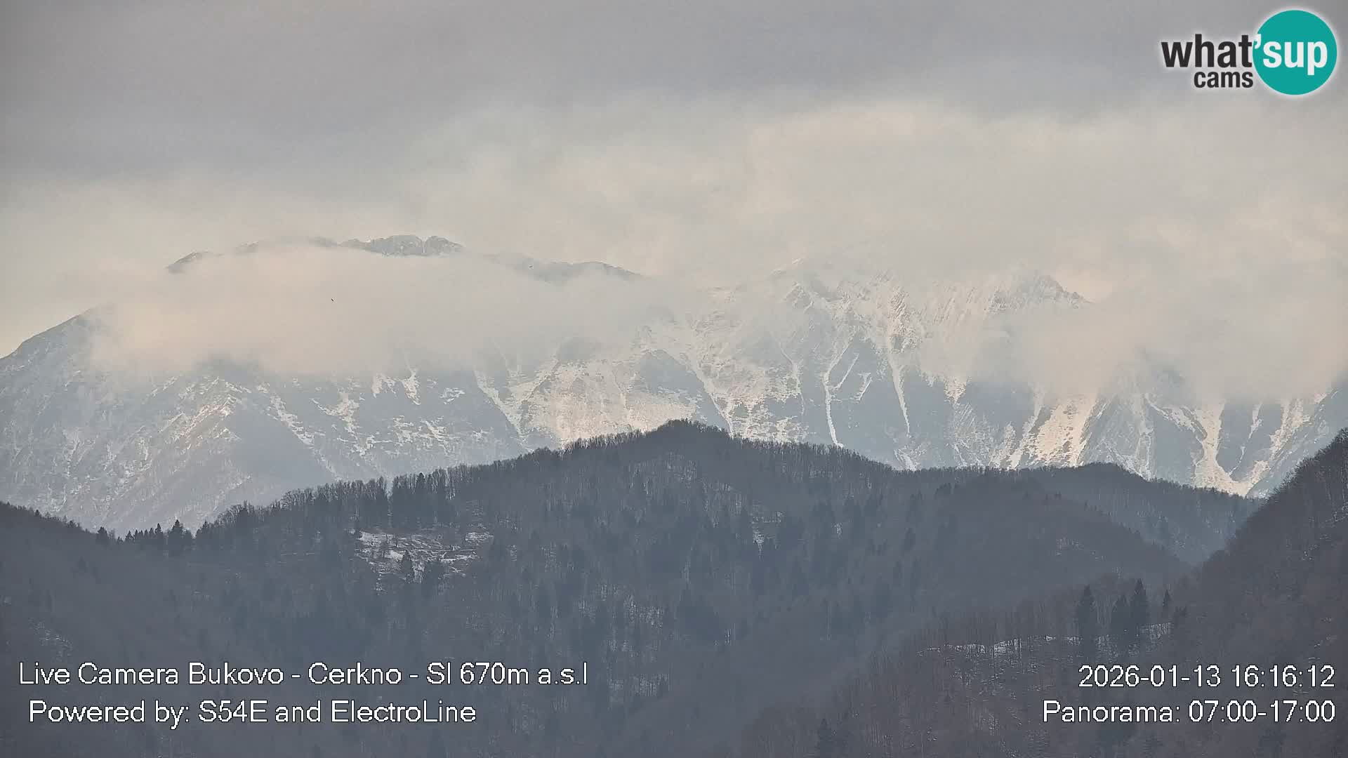 Webcam en vivo Bukovo – Baška grapa | Cerkno | Eslovenia
