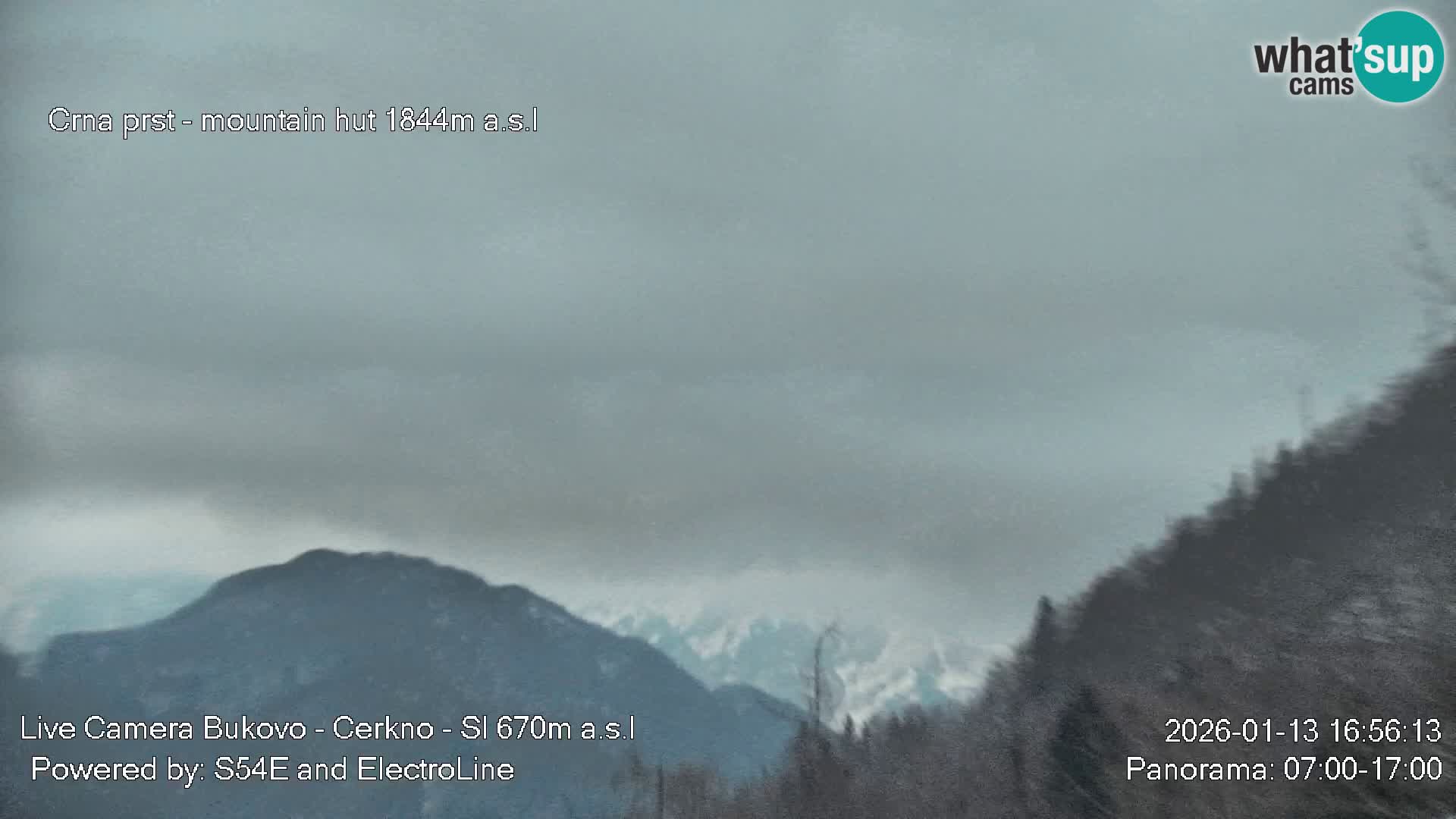 Kamera Bukovo – Baška grapa | Cerkno