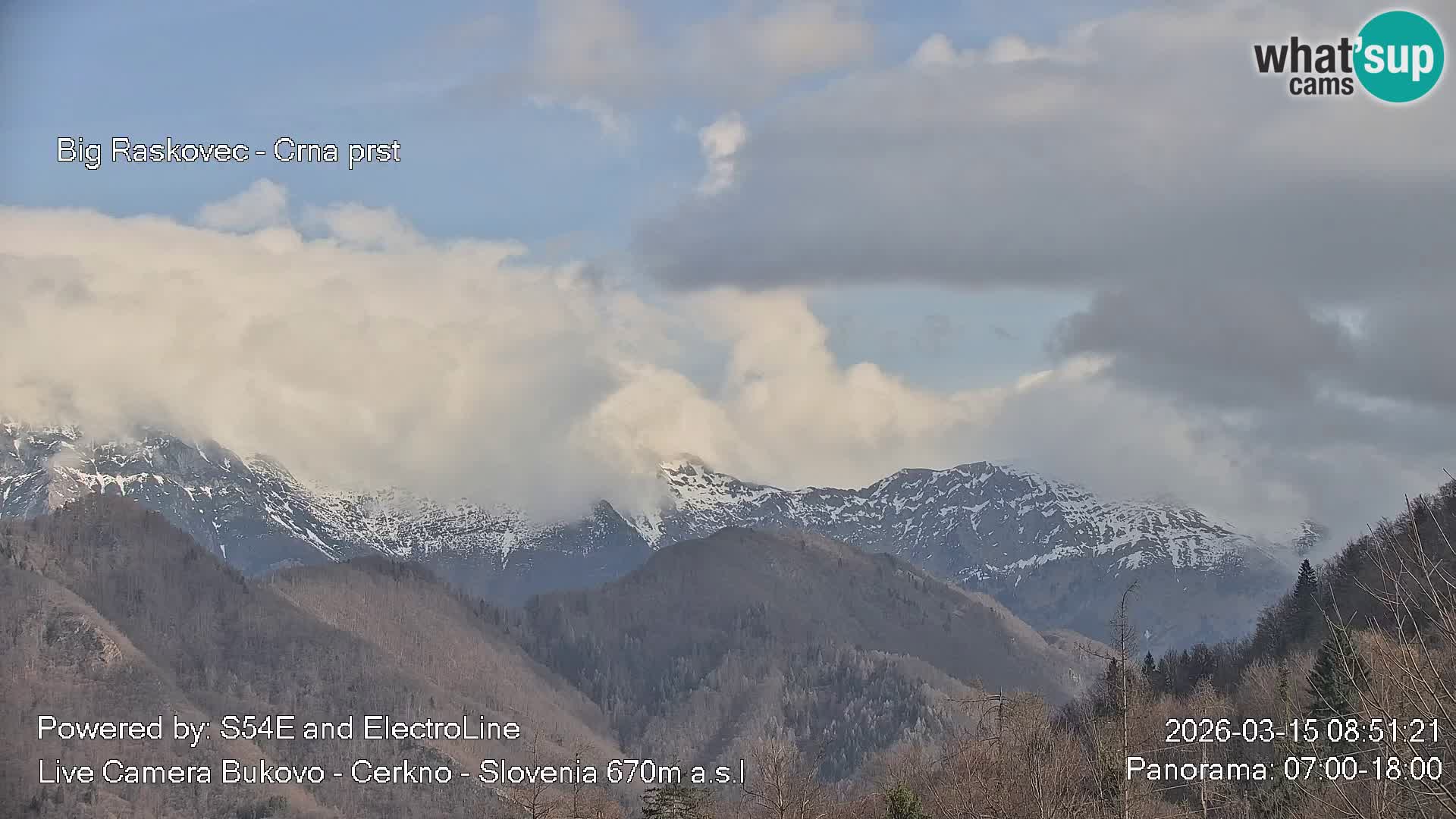 Kamera Bukovo – Baška grapa | Cerkno