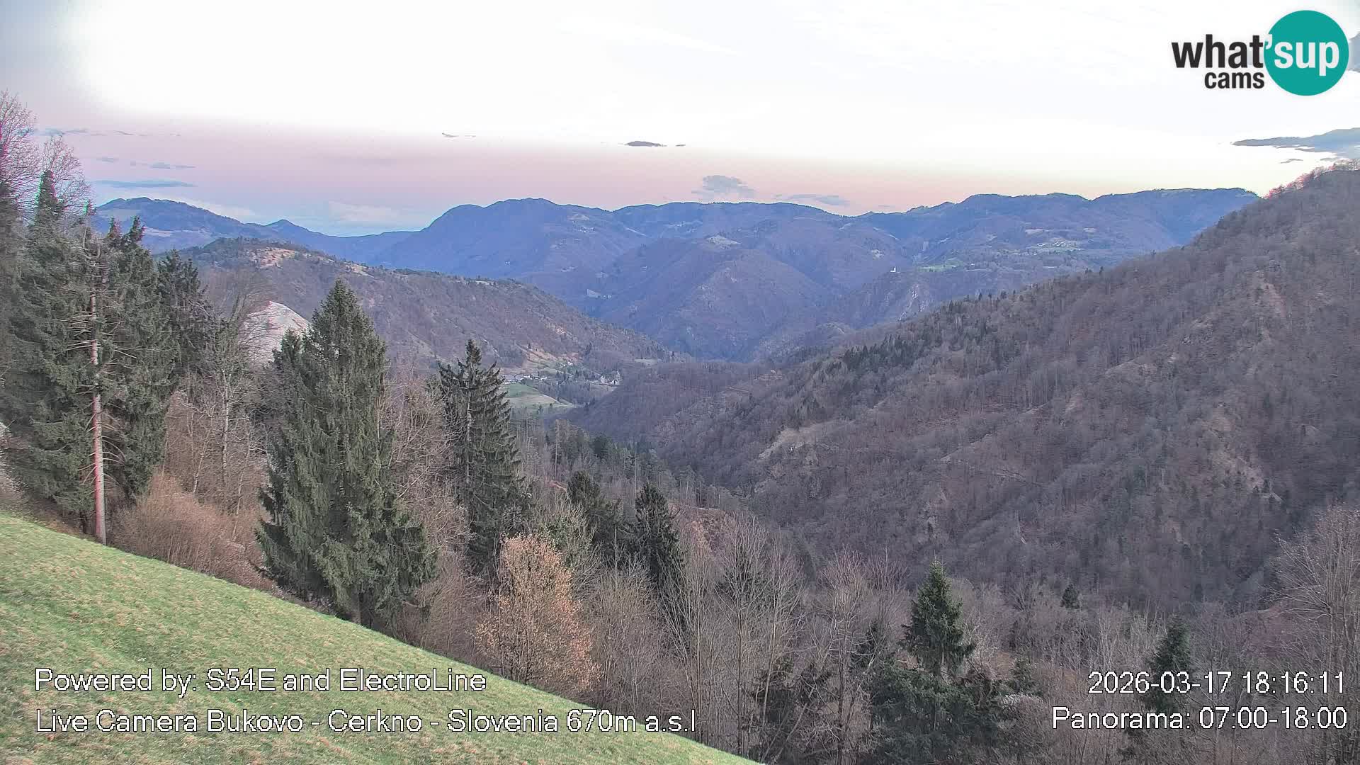 Webcam Bukovo – Baška grapa | Cerkno | Slovenia