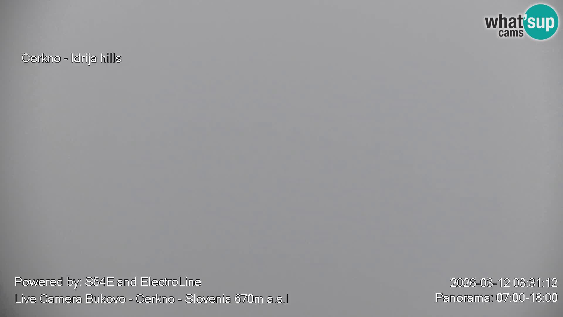 Webcam Bukovo – Baška grapa | Cerkno | Slovenia