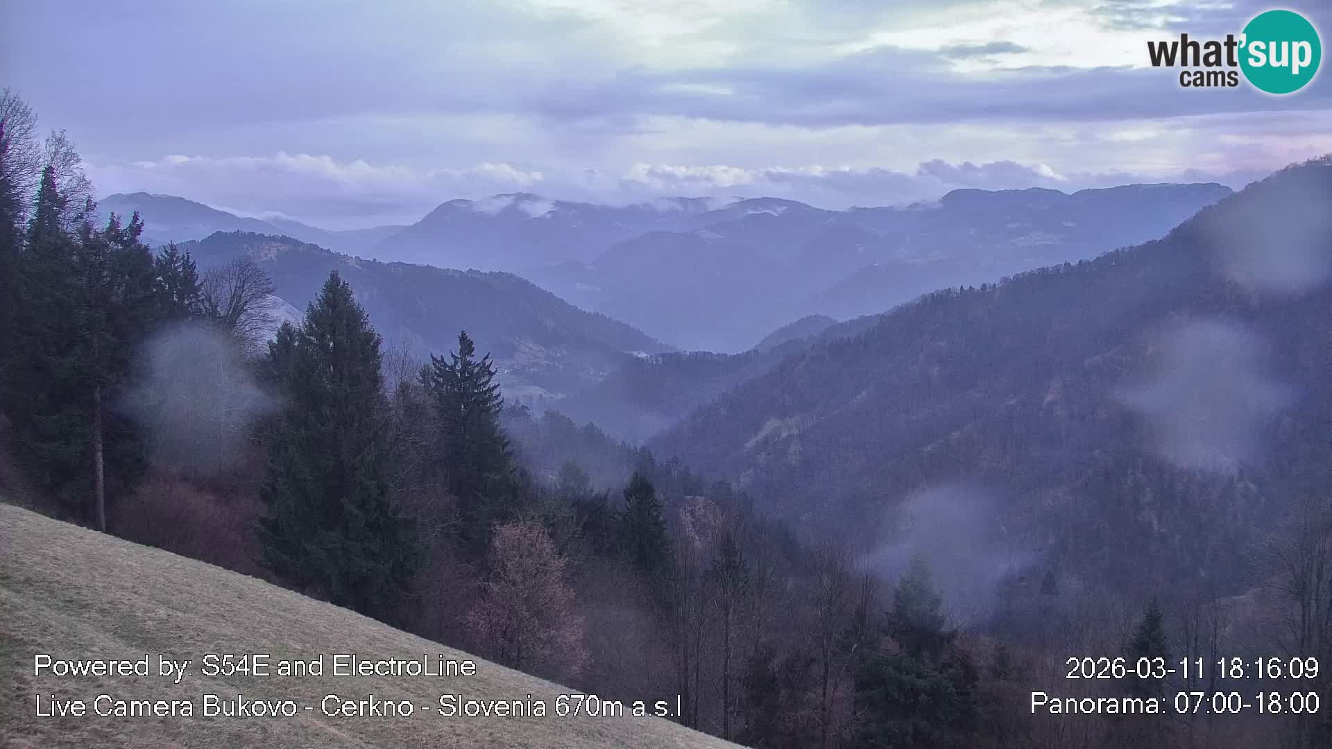 Bukovo Webcam – Baška grapa | Cerkno | Slowenien