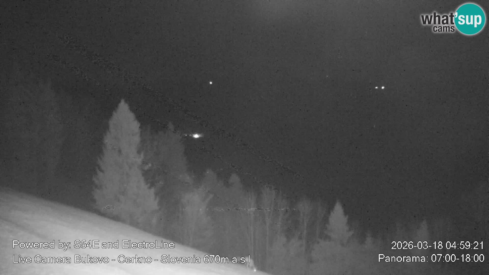 Web kamera Bukovo – Baška grapa | Cerkno | Slovenija