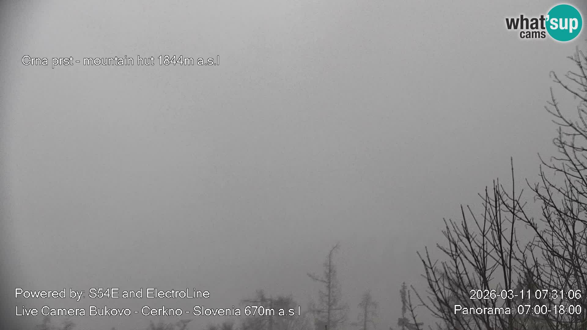 Webcam Bukovo – Baška grapa | Cerkno | Slovenia