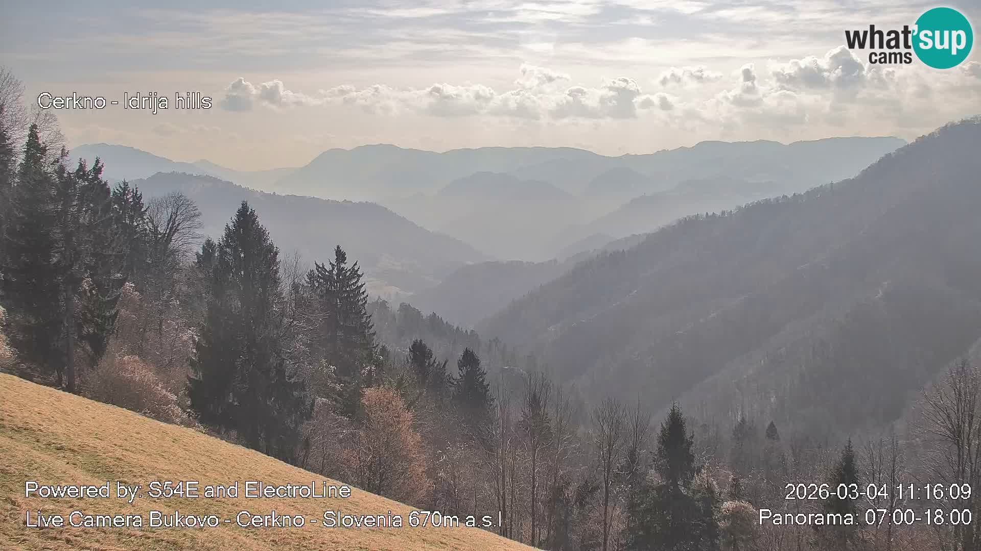 Webcam Bukovo – Baška grapa | Cerkno | Slovenia