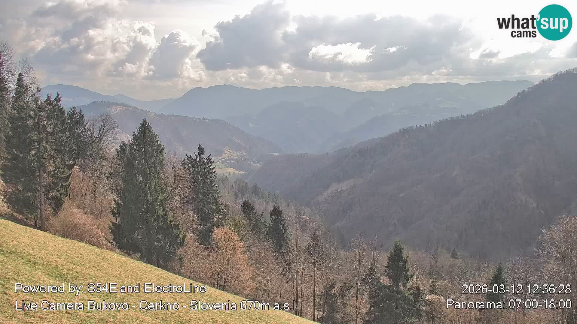 Webcam Bukovo – Baška grapa | Cerkno | Slovenia