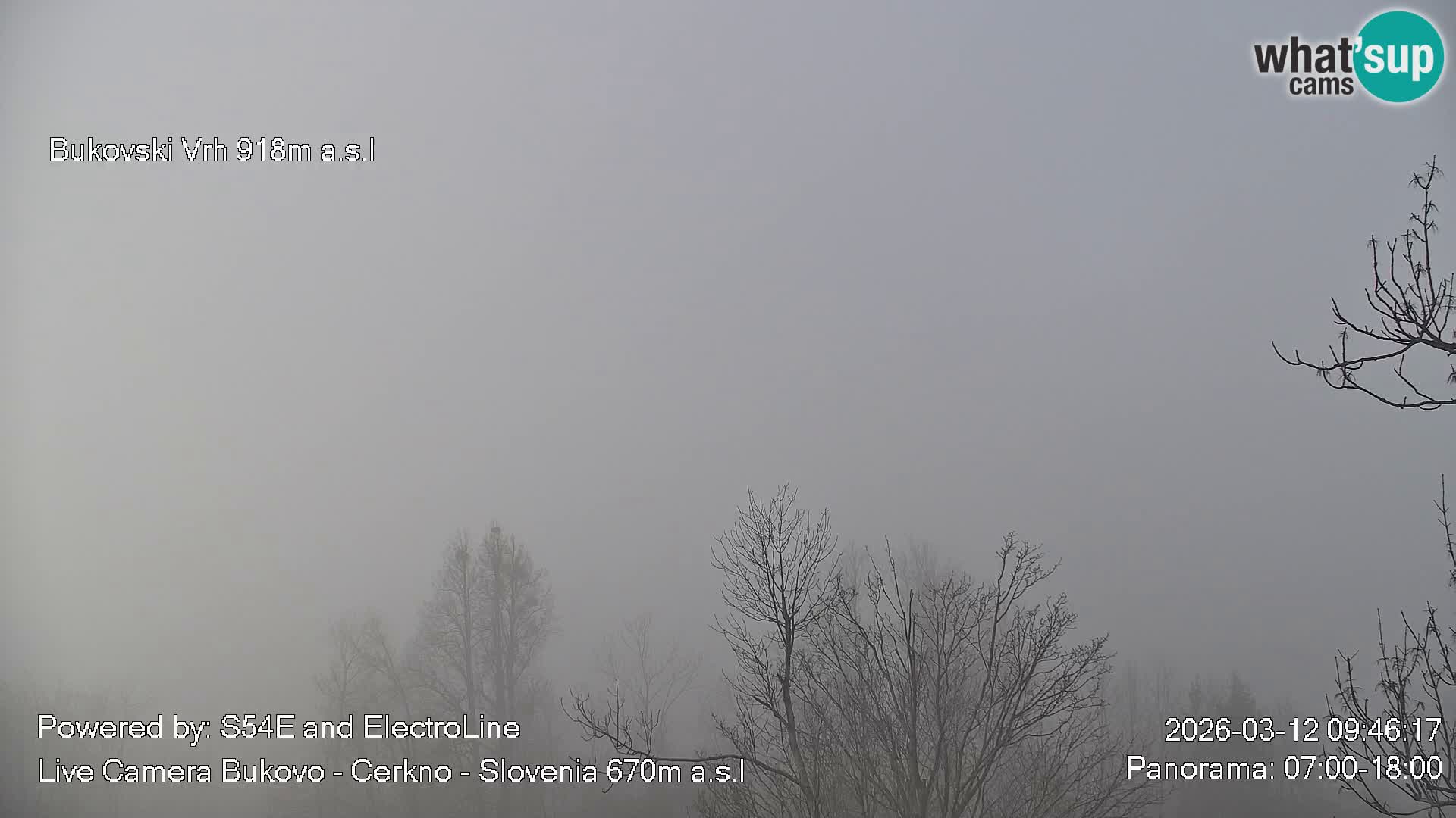 Webcam en vivo Bukovo – Baška grapa | Cerkno | Eslovenia