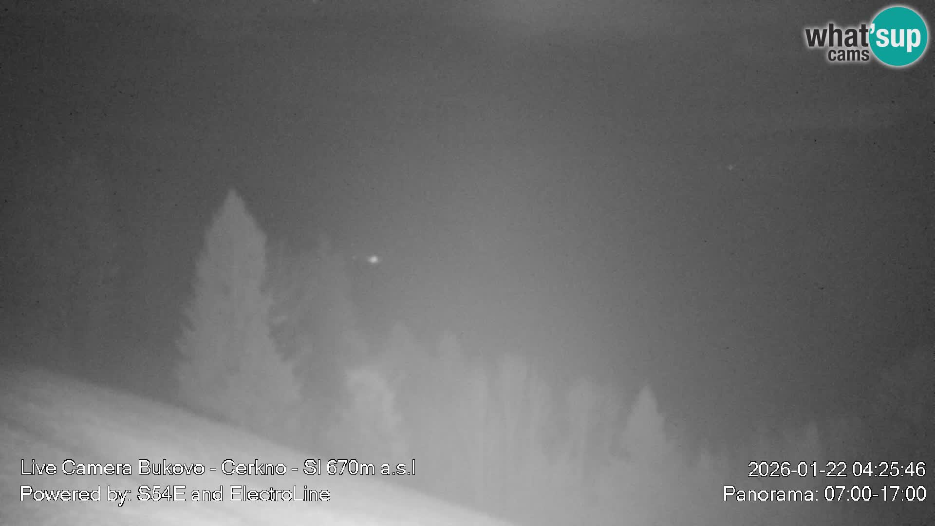 Web kamera Bukovo – Baška grapa | Cerkno | Slovenija