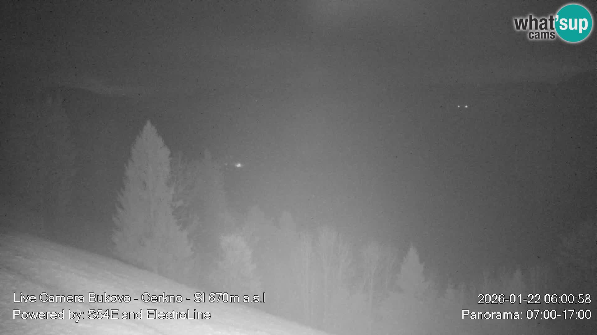 Web kamera Bukovo – Baška grapa | Cerkno | Slovenija