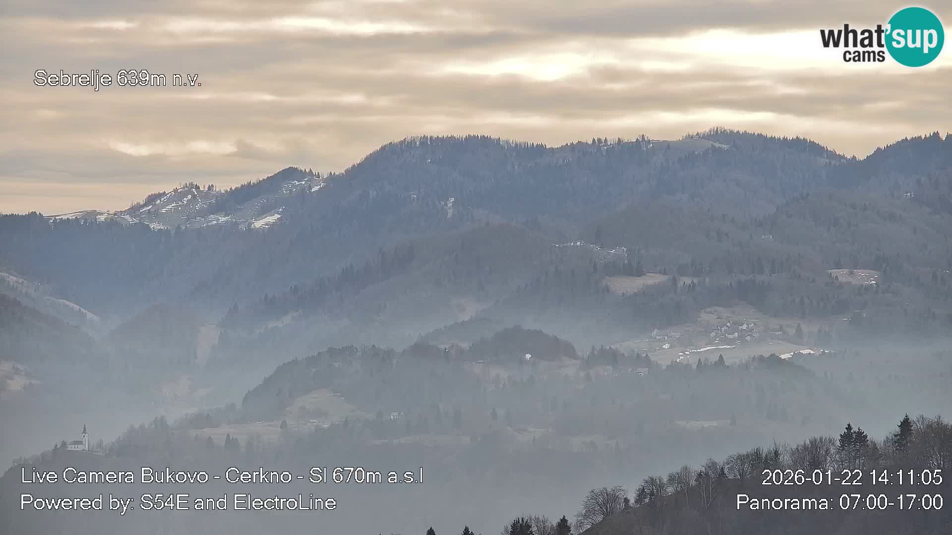 Webcam Bukovo – Baška grapa | Cerkno | Slovenia