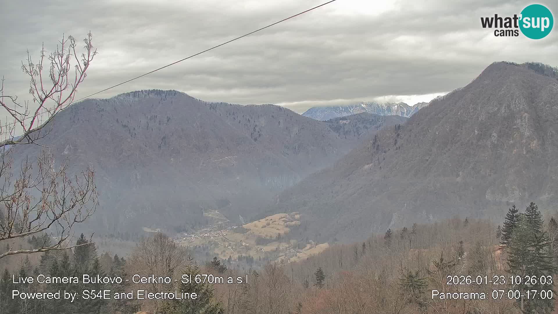 Bukovo Webcam – Baška grapa | Cerkno | Slowenien