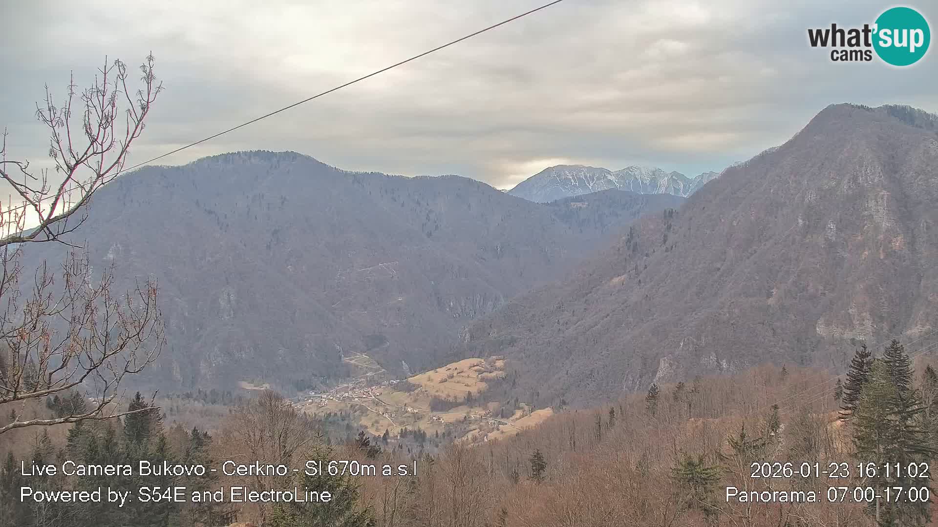 Bukovo Webcam – Baška grapa | Cerkno | Slowenien