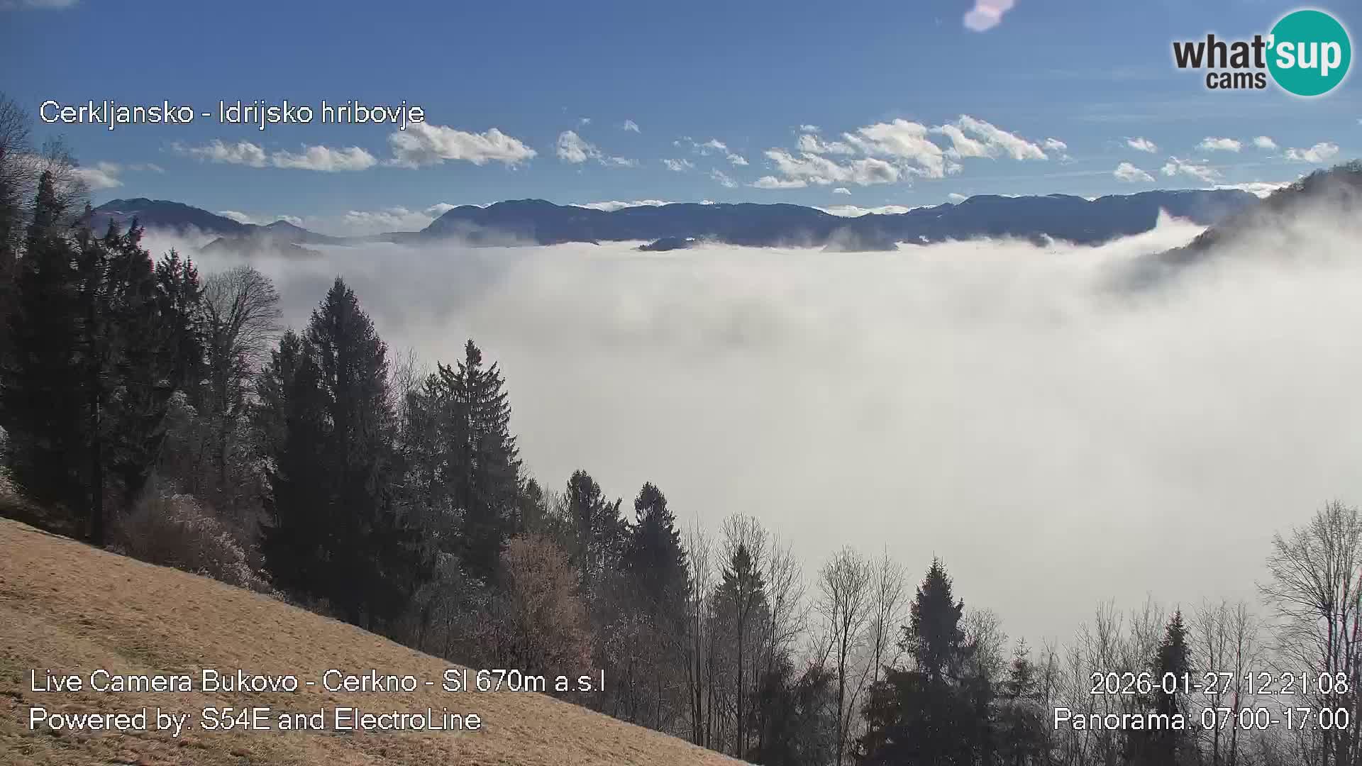 Webcam Bukovo – Baška grapa | Cerkno | Slovenia