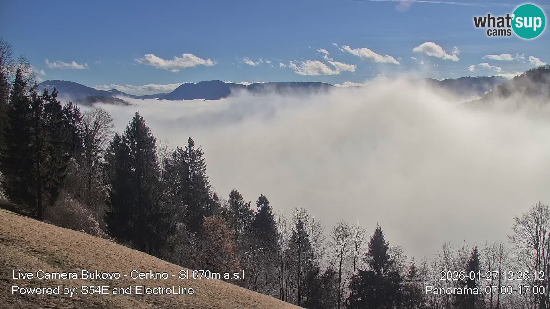Webcam Bukovo – Baška grapa | Cerkno | Slovenia