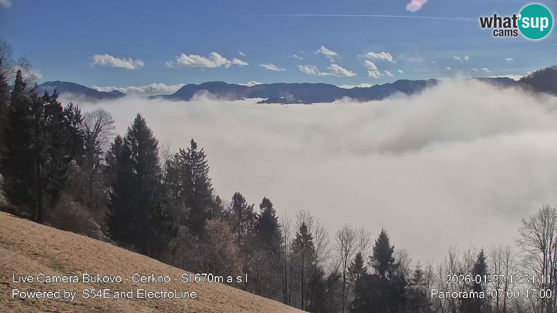 Webcam Bukovo – Baška grapa | Cerkno | Slovenia