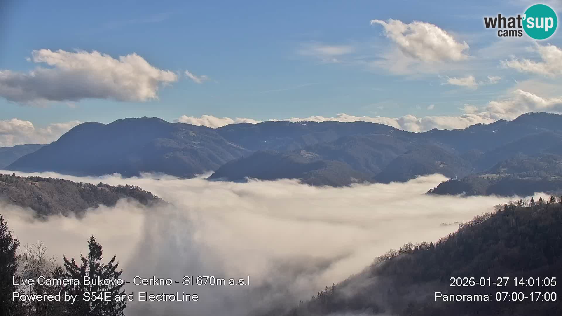 Webcam Bukovo – Baška grapa | Cerkno | Slovenia