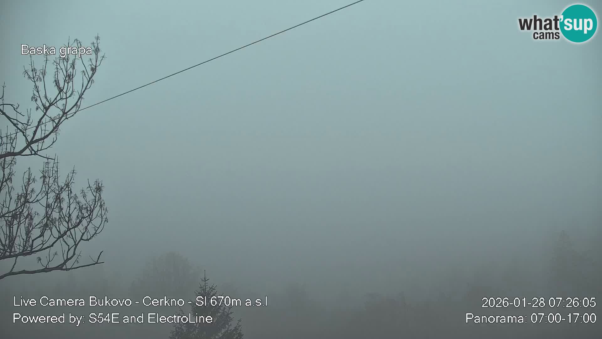 Webcam Bukovo – Baška grapa | Cerkno | Slovenia