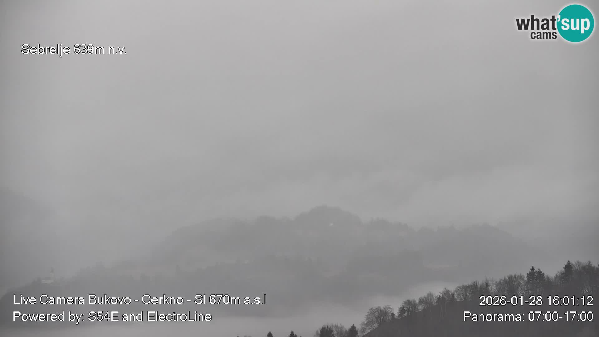 Web kamera Bukovo – Baška grapa | Cerkno | Slovenija