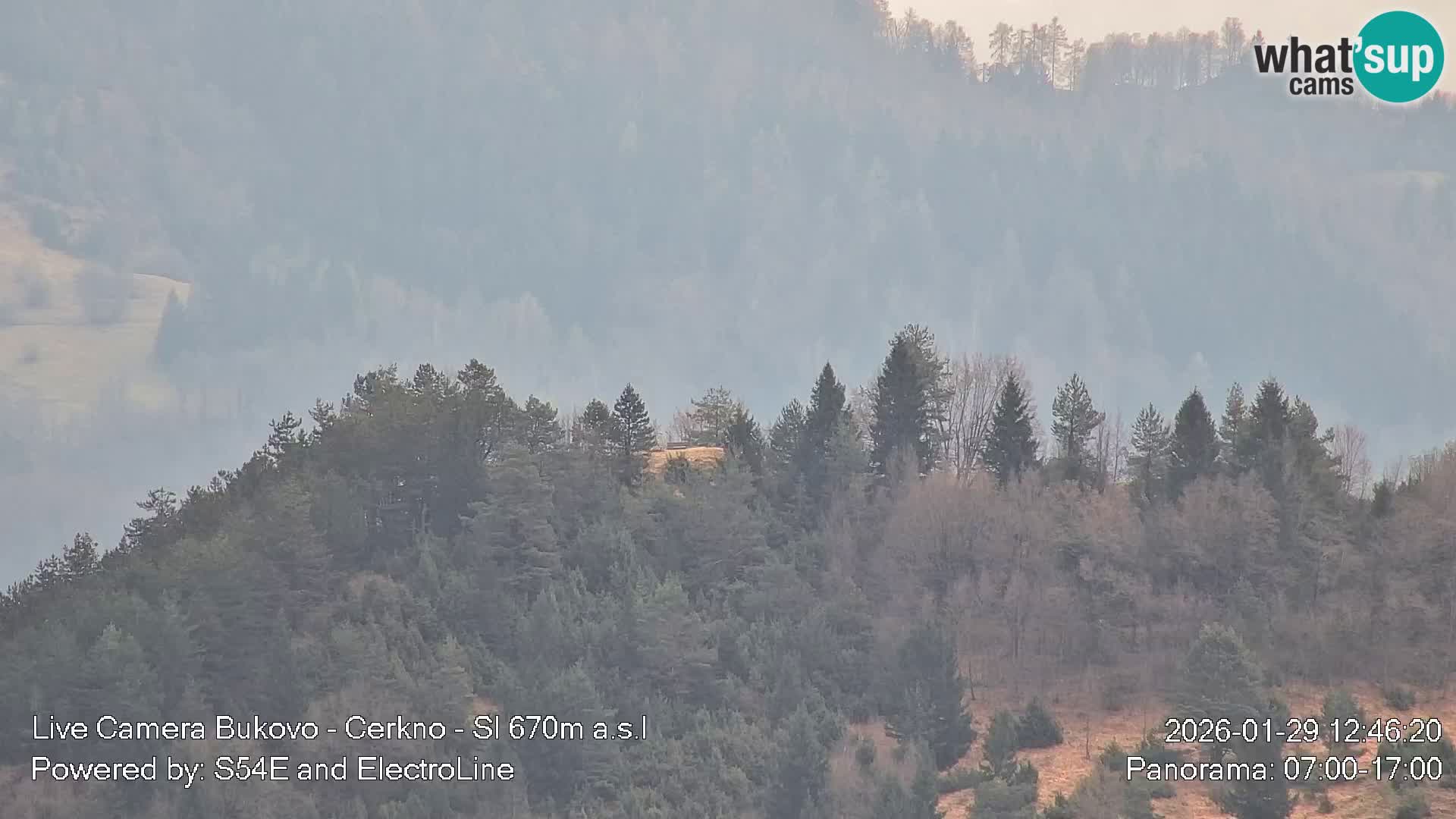 Webcam en vivo Bukovo – Baška grapa | Cerkno | Eslovenia