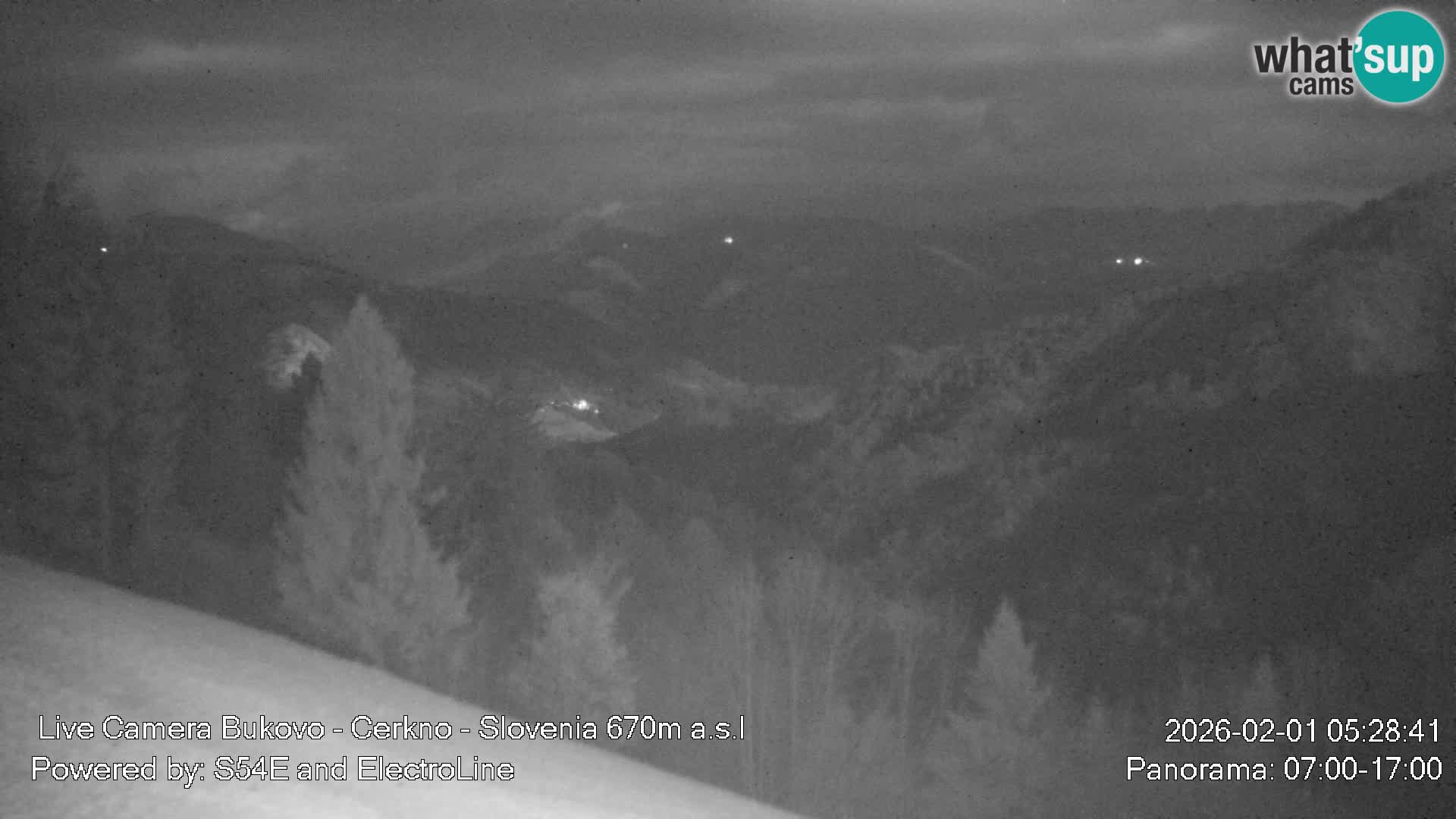 Web kamera Bukovo – Baška grapa | Cerkno | Slovenija