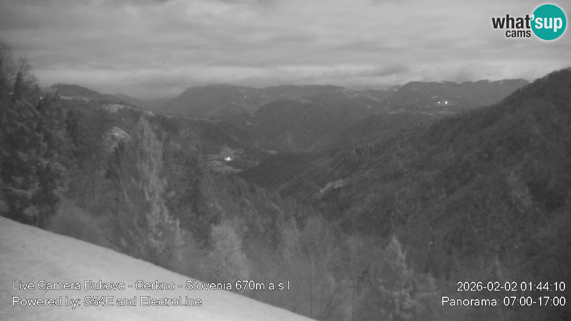 Webcam en vivo Bukovo – Baška grapa | Cerkno | Eslovenia