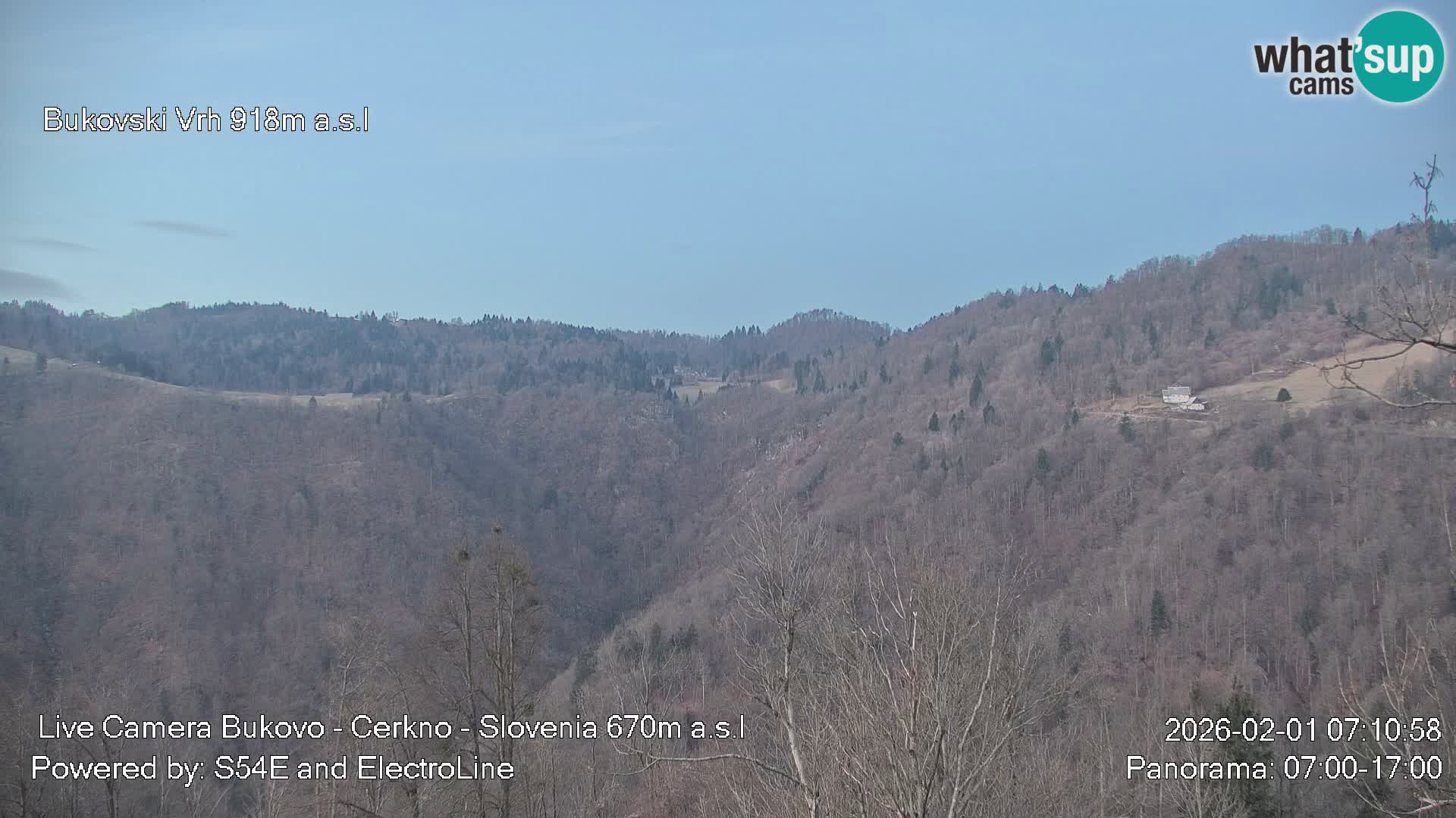 Webcam Bukovo – Baška grapa | Cerkno | Slovenia
