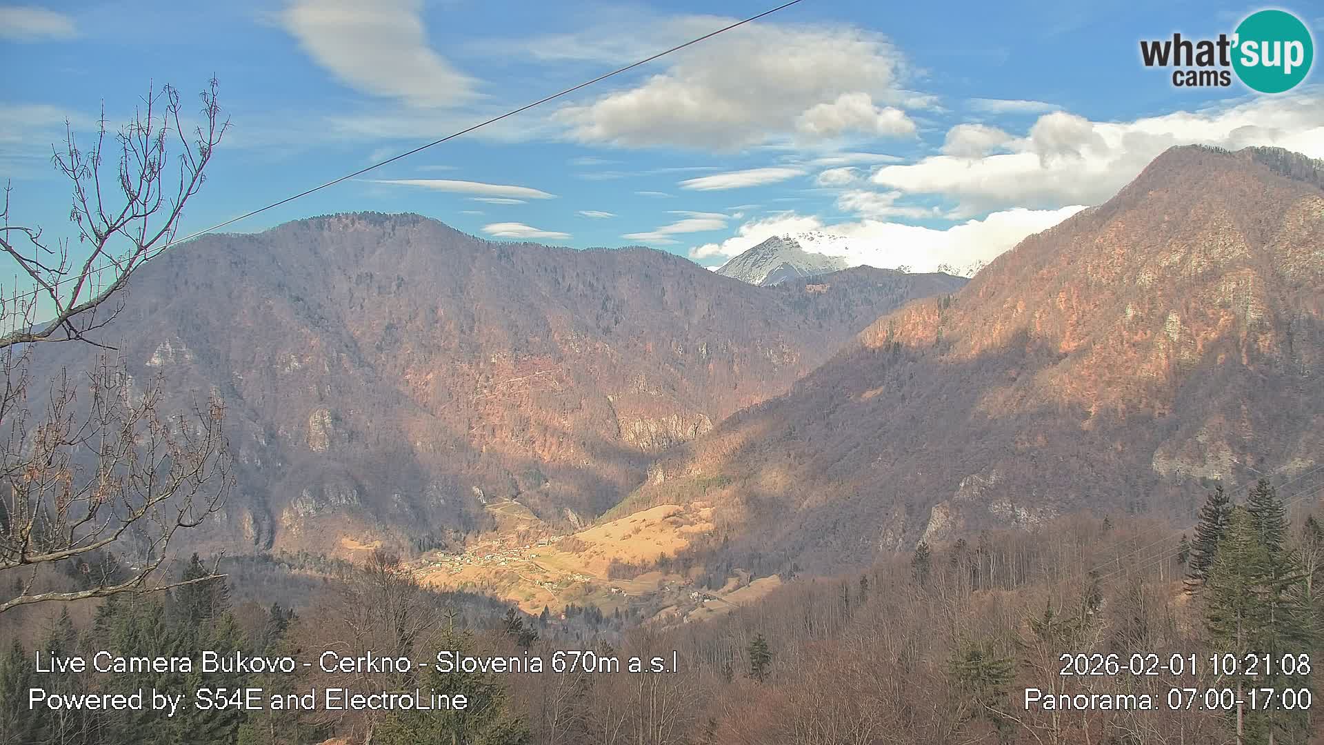 Webcam Bukovo – Baška grapa | Cerkno | Slovenia