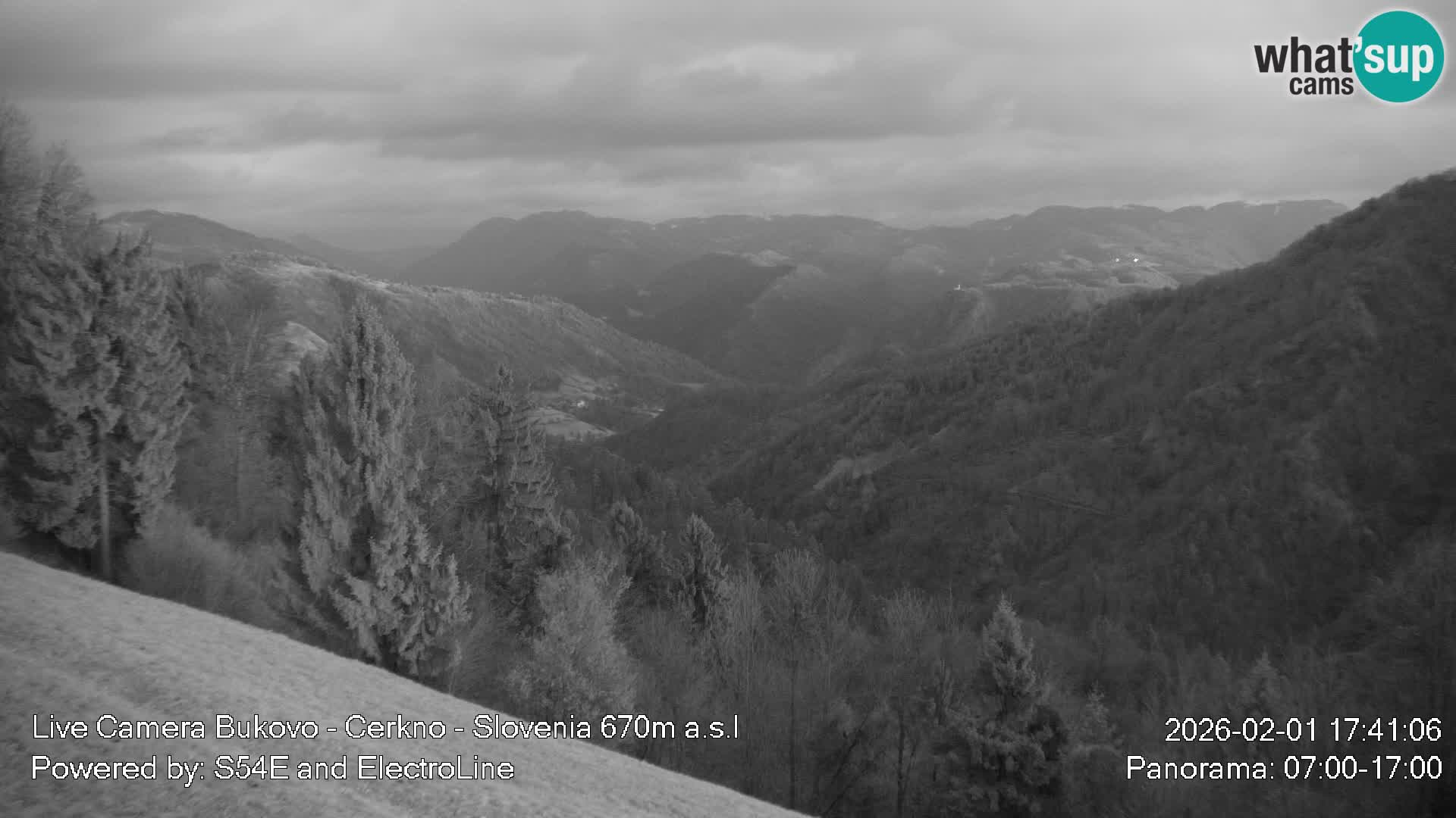 Webcam Bukovo – Baška grapa | Cerkno | Slovenia